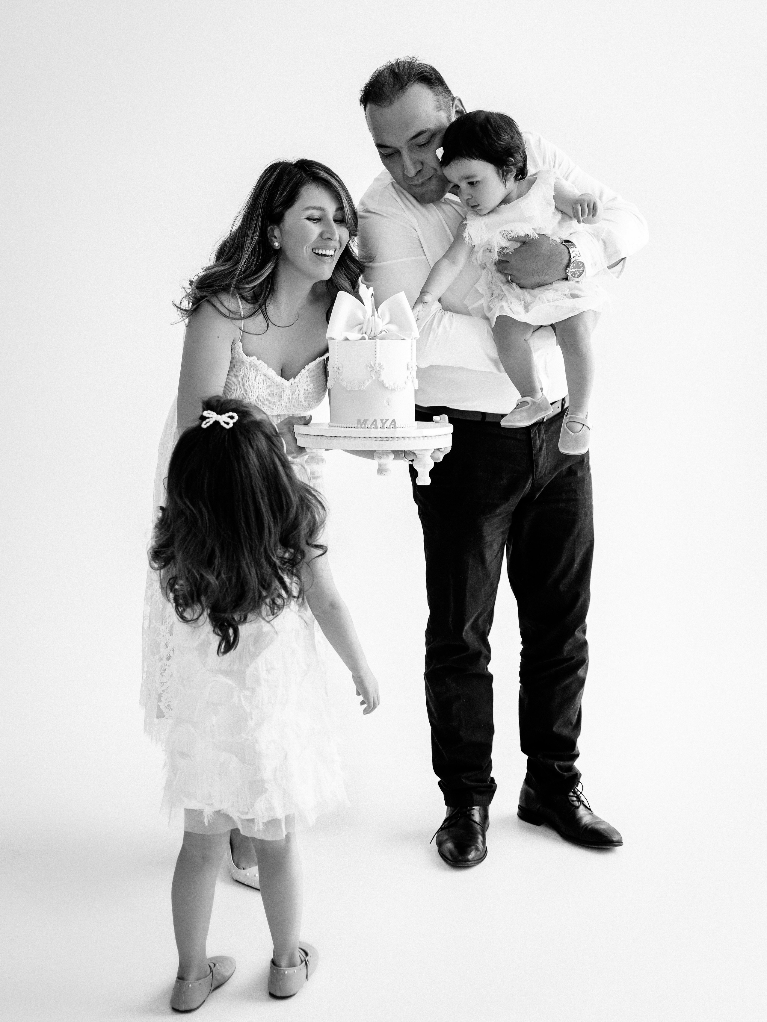 First birthday photoshoot Eva