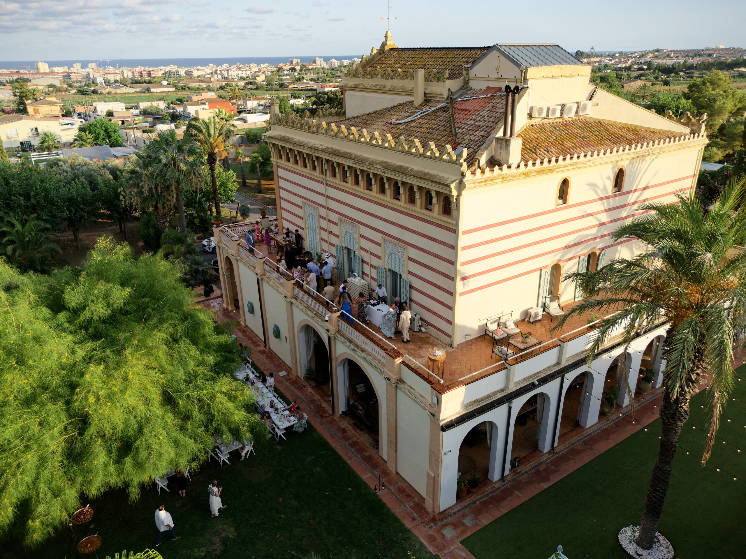 Welcome dinner of Gracie & Joe at Gran Villa Rosa