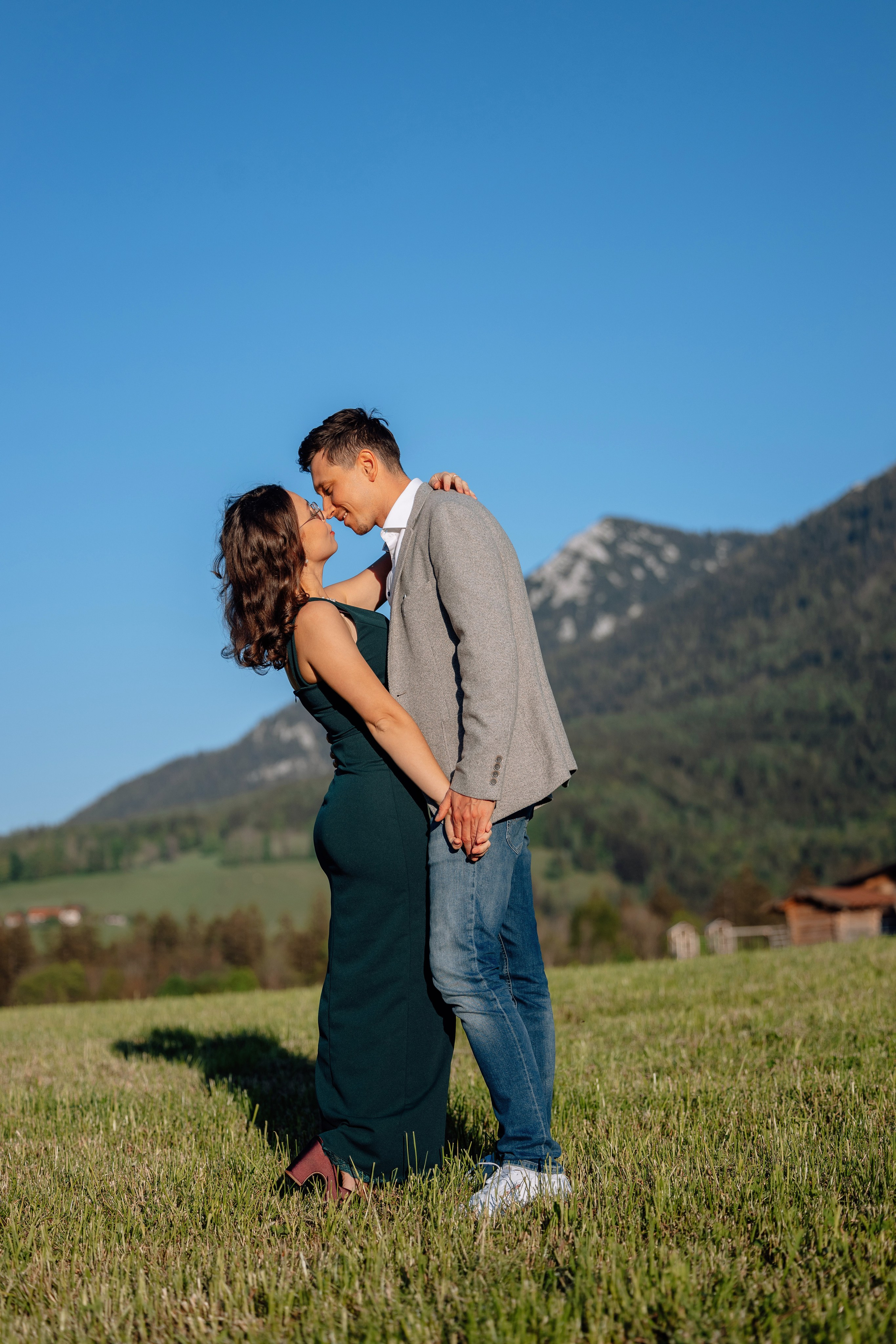 In der Nähe der Berge (bei Ruhpolding). Hochzeitsfotograf München Taufe Familienfotograf Tanja Mauke