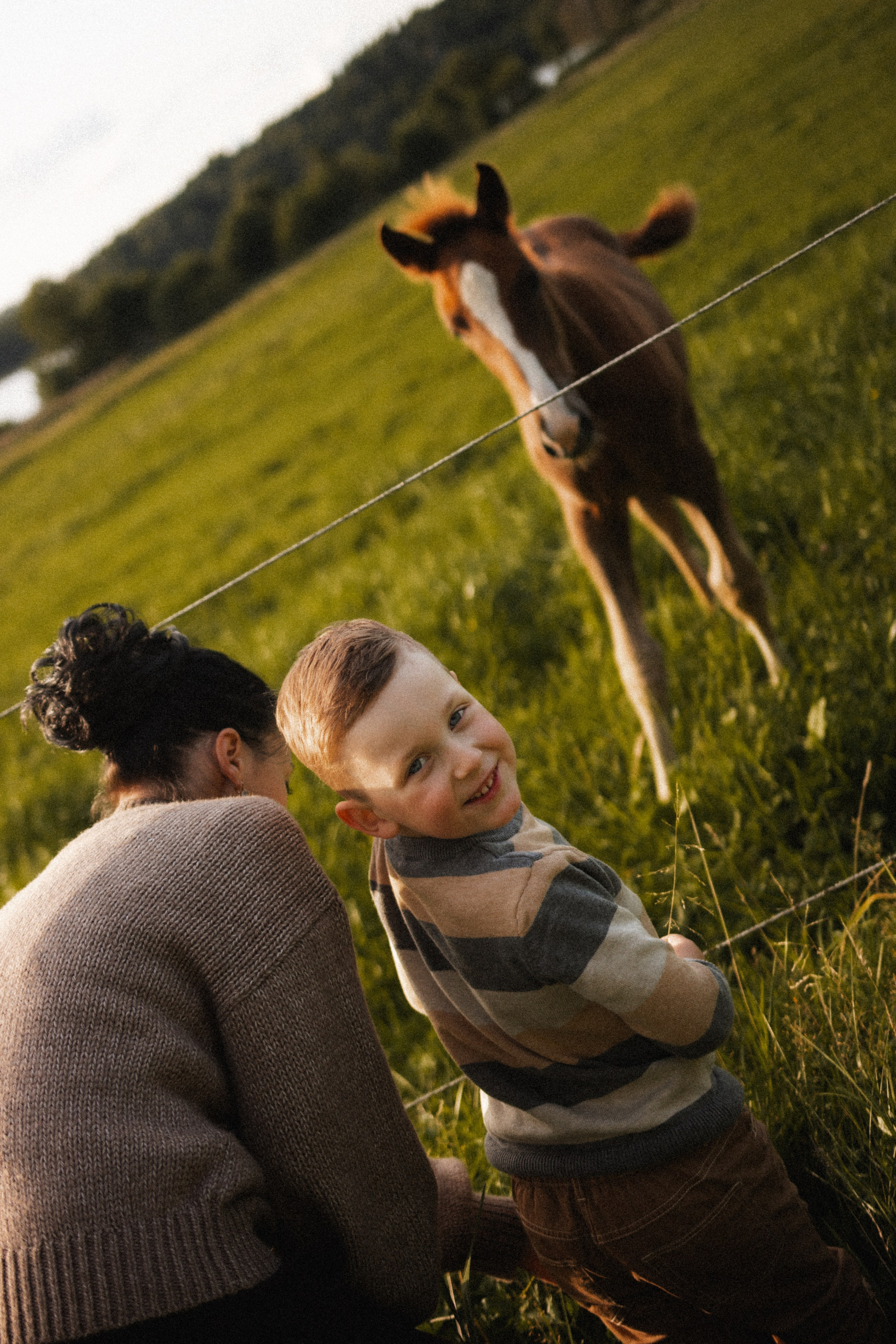 Mother and son’s story. Photographer in Gothenburg Aleksandra Stroganova