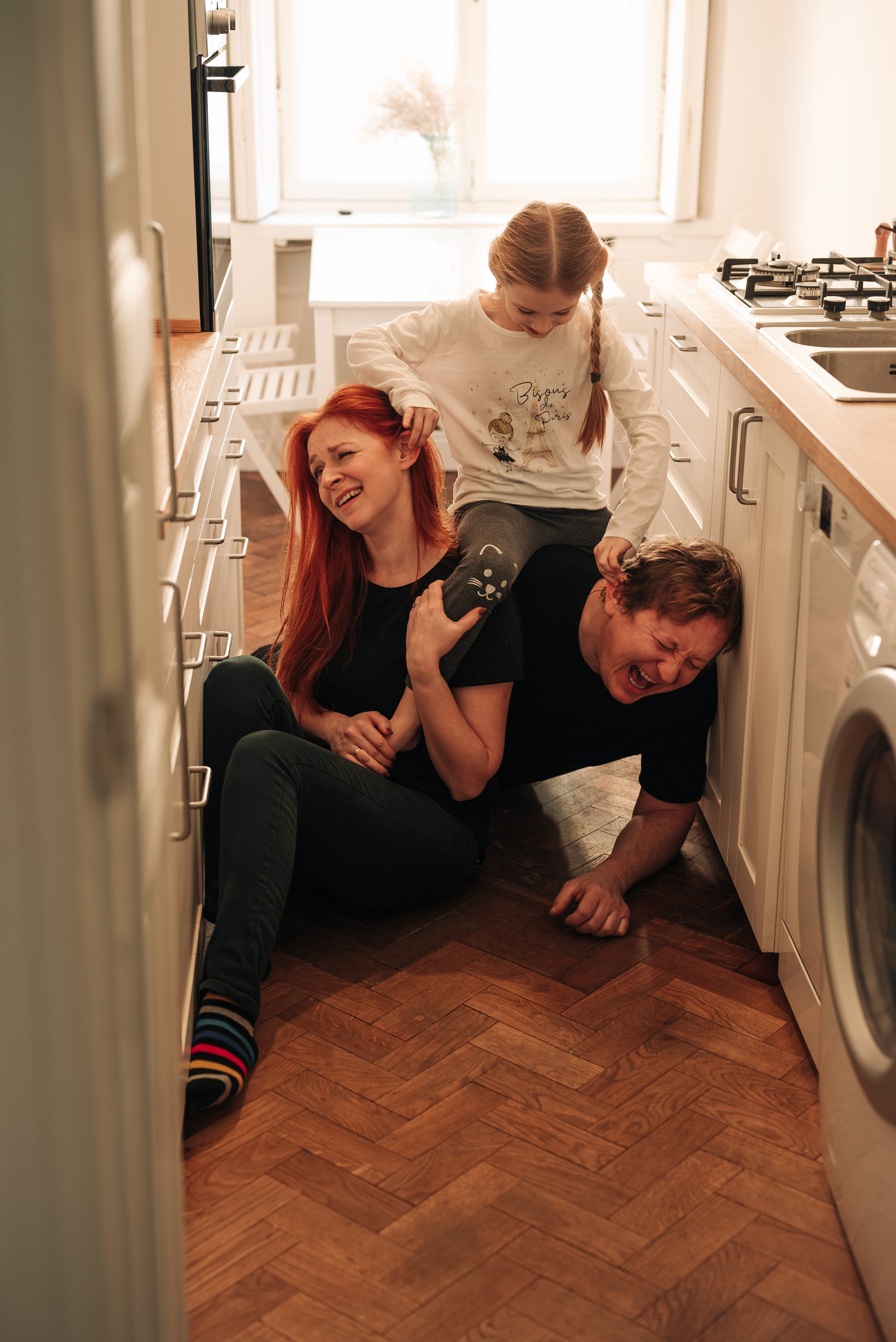 Olya, Dima, Elya. Photographer Irina Novikova