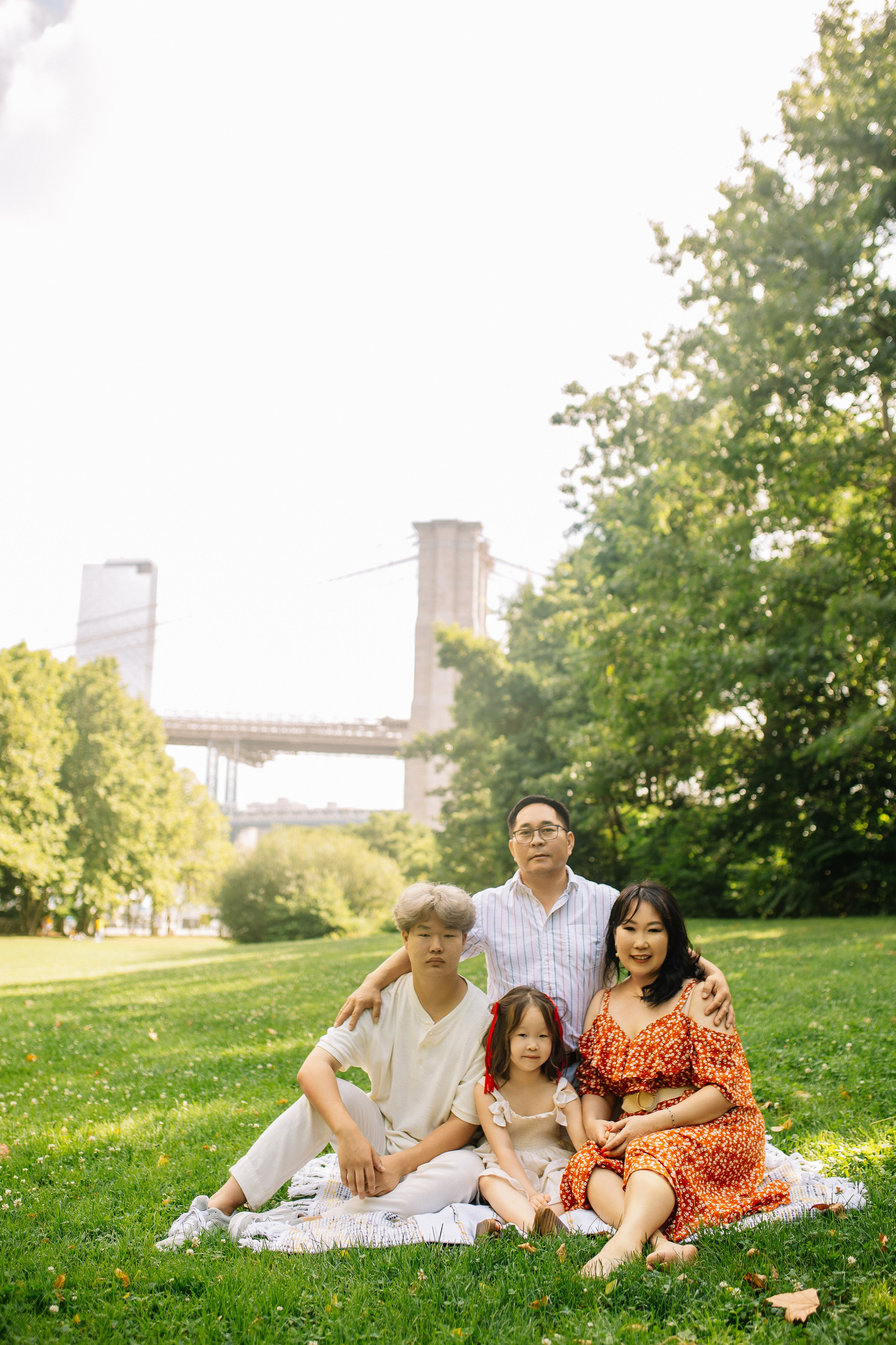 Family. Park. Photographer NYC