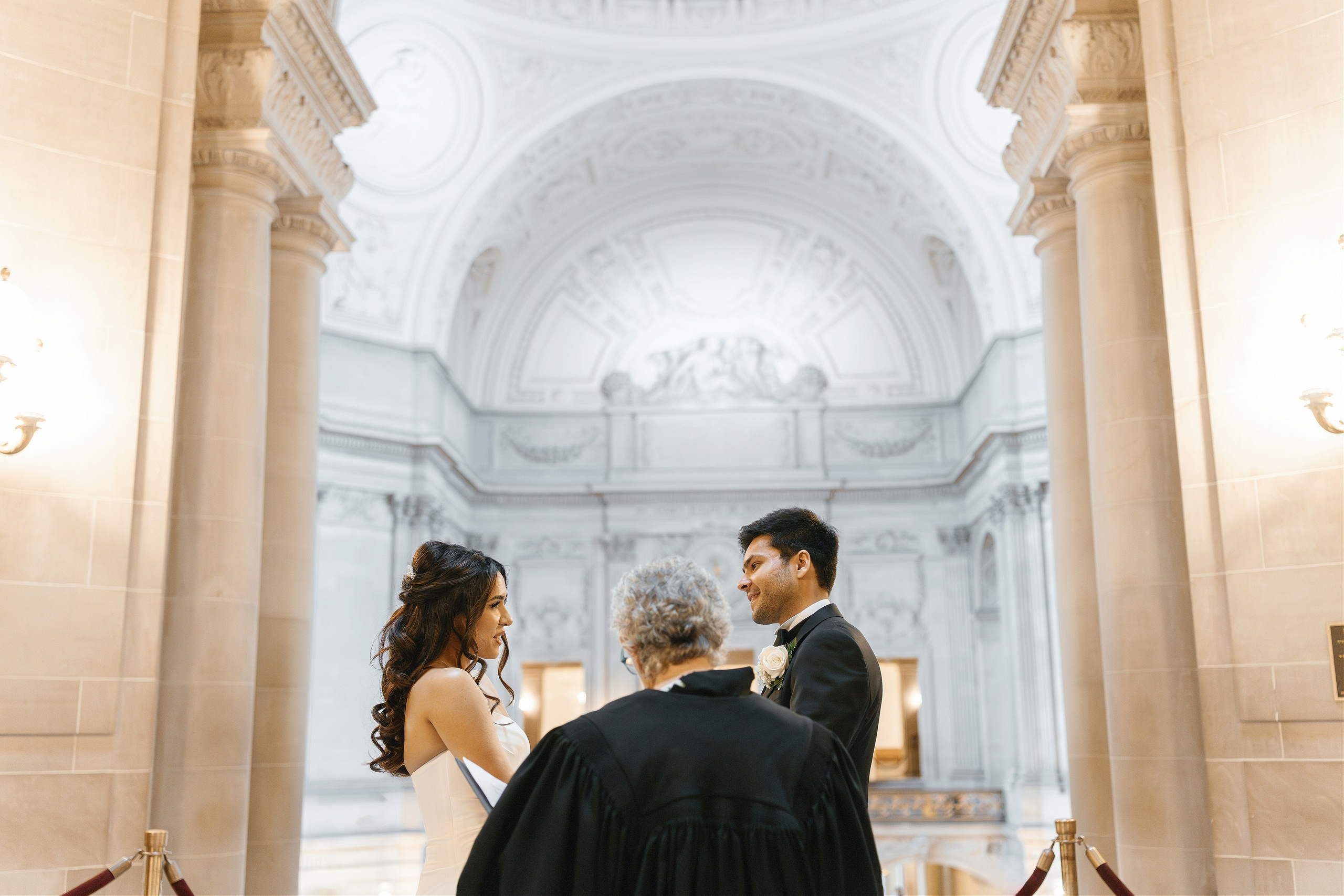 San Francisco City Hall Wedding. Wedding Photography & Videography Team in California, Los Angeles, San Francisco, San Diego and Travel