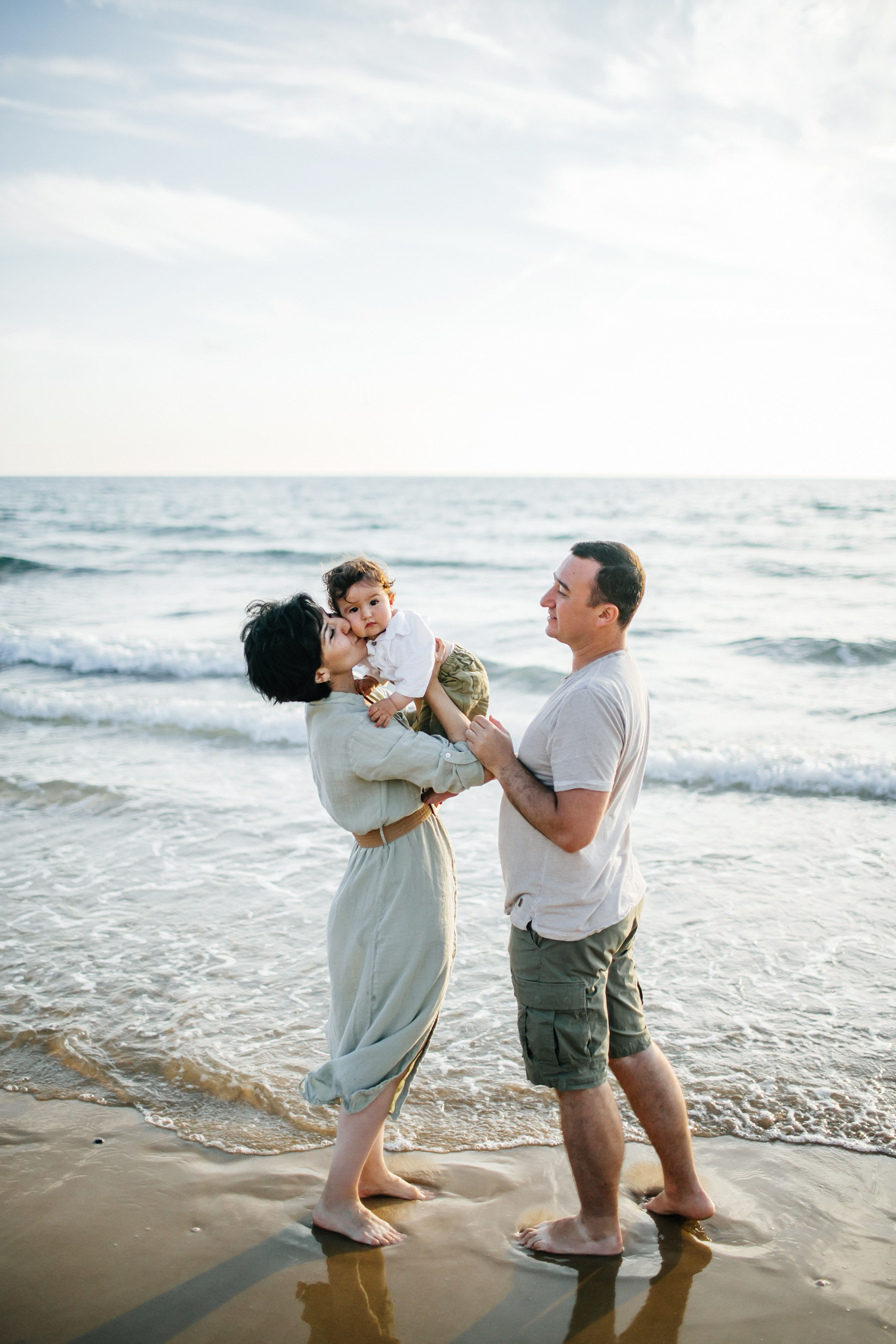 Studentim beach / Eithan 9 month. Family photographer in Israel