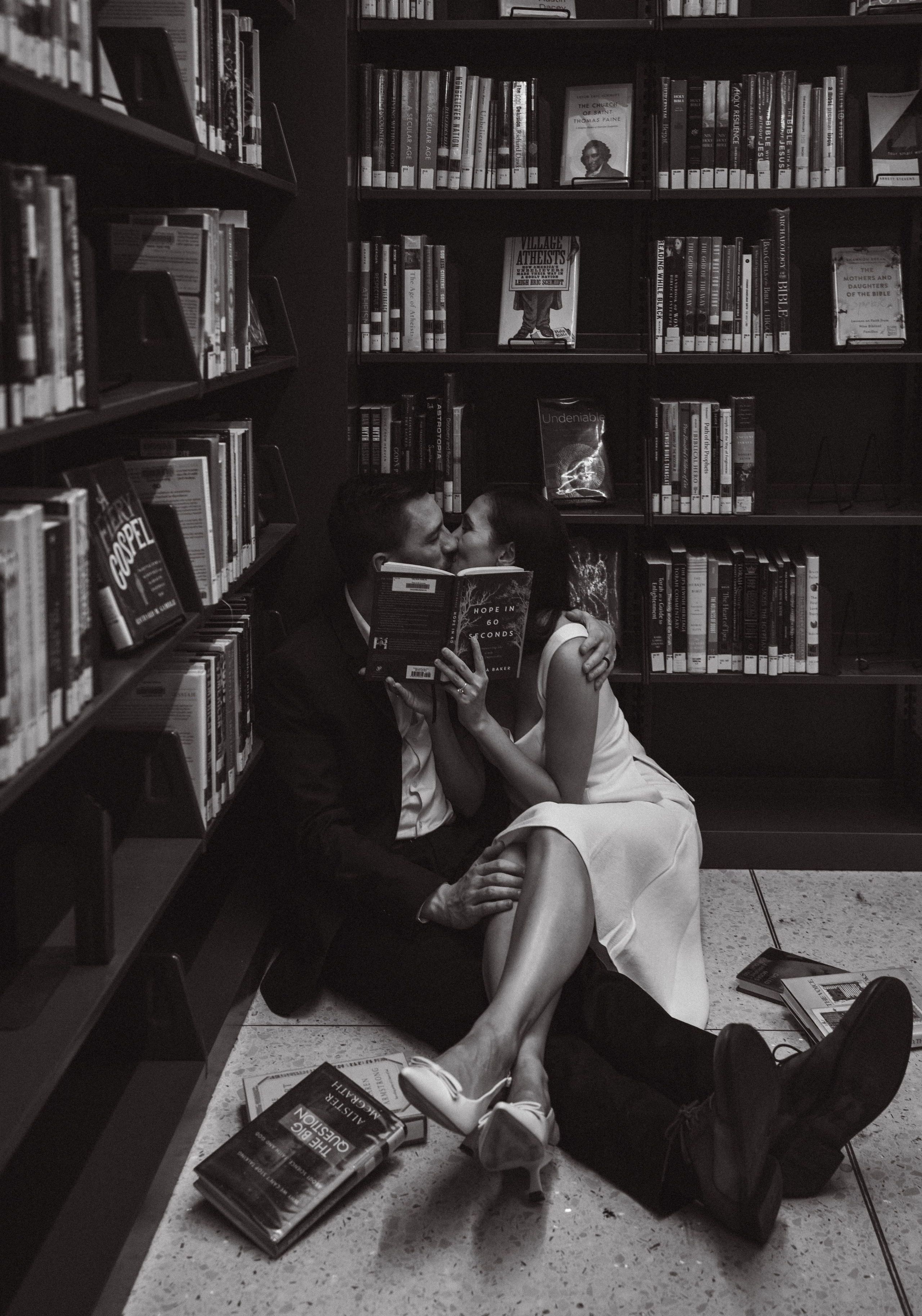 Library love story. New York + destination photographer