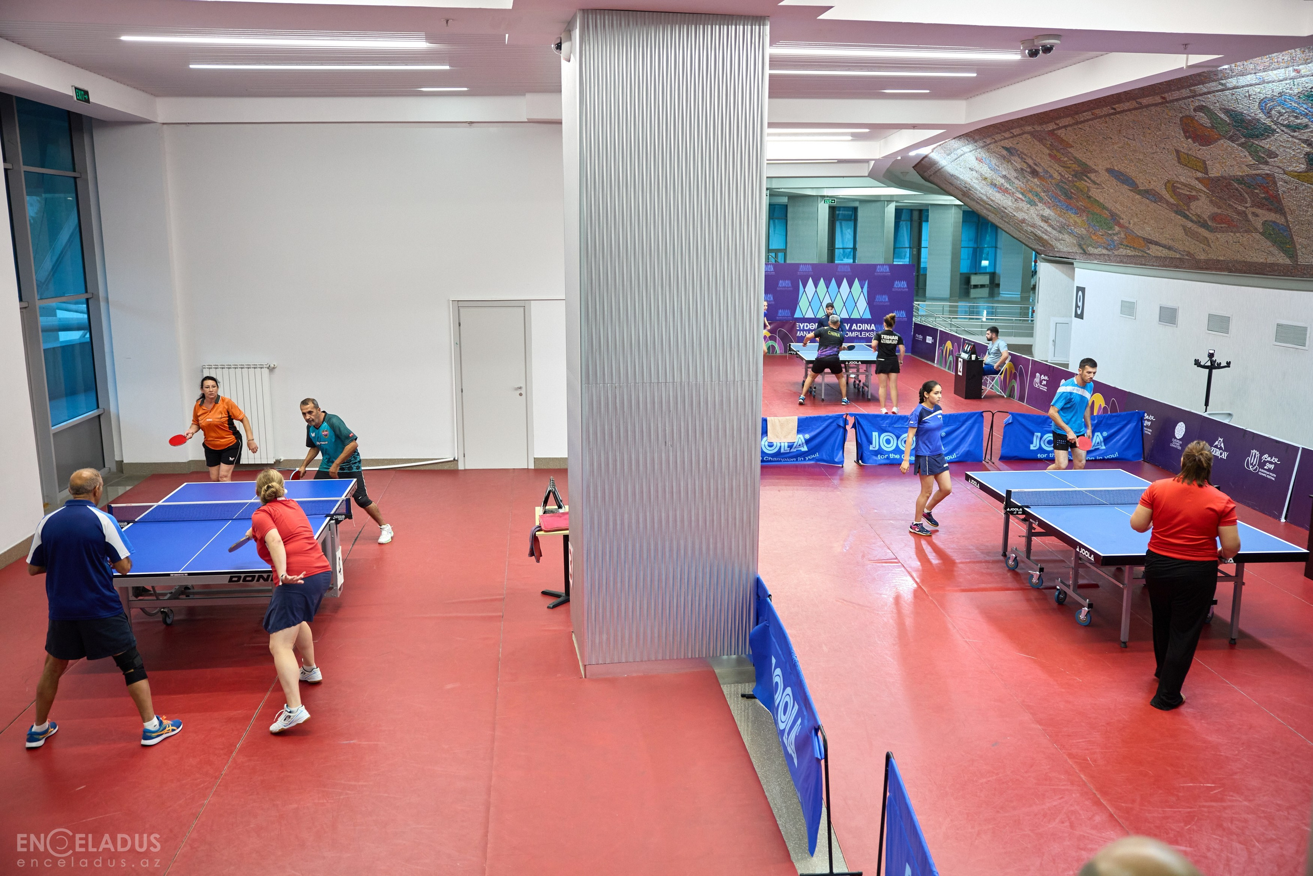 Table Tennis. Mix Tournament. Фотограф в Баку Kamran Enceladus