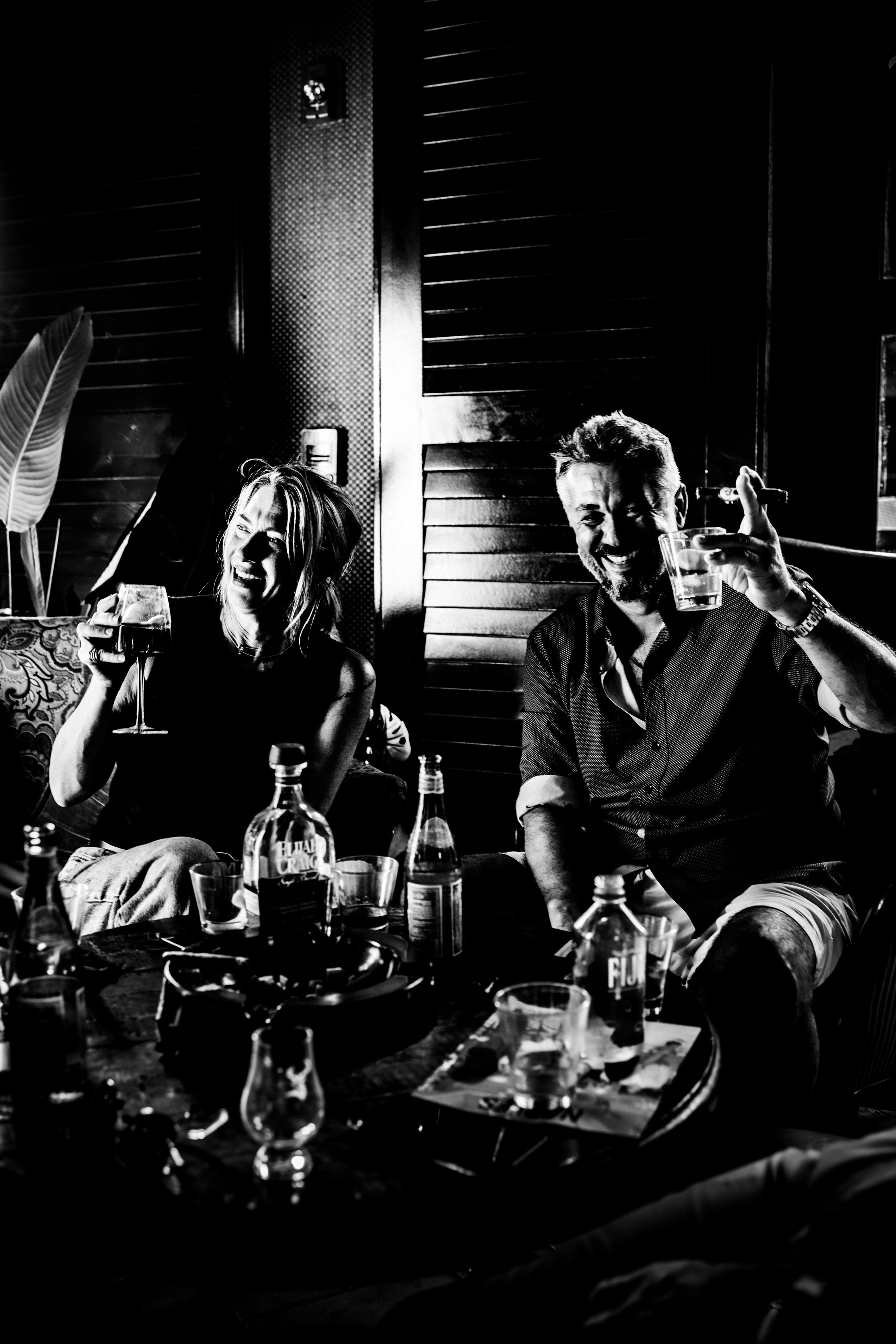 Burn Black and White Series. Out and About 239