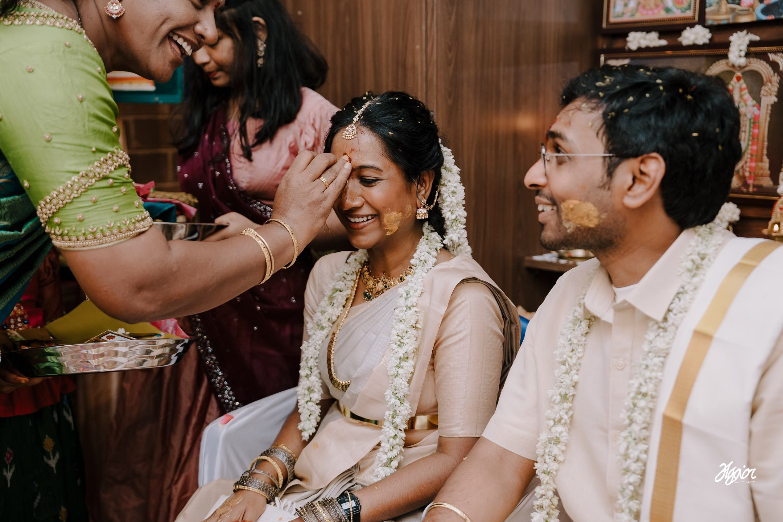 Wedding documentary photography in Pondicherry. Agam Vizha