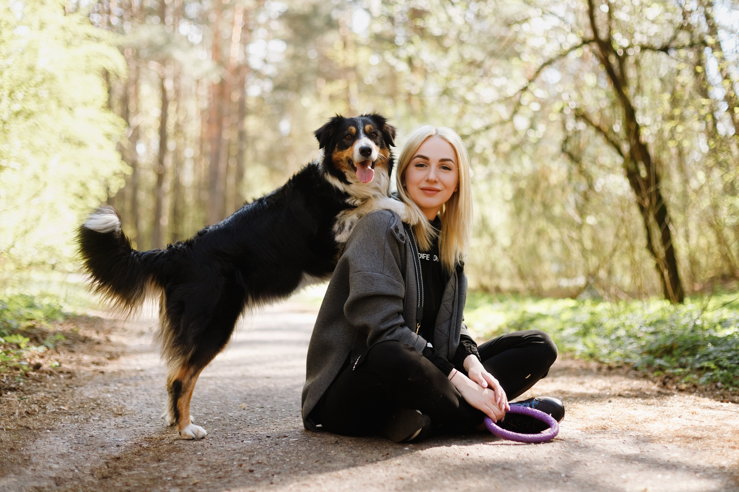 Dog trainer blog content. Kaja | fotograf we Wrocławiu | ludzie i psy