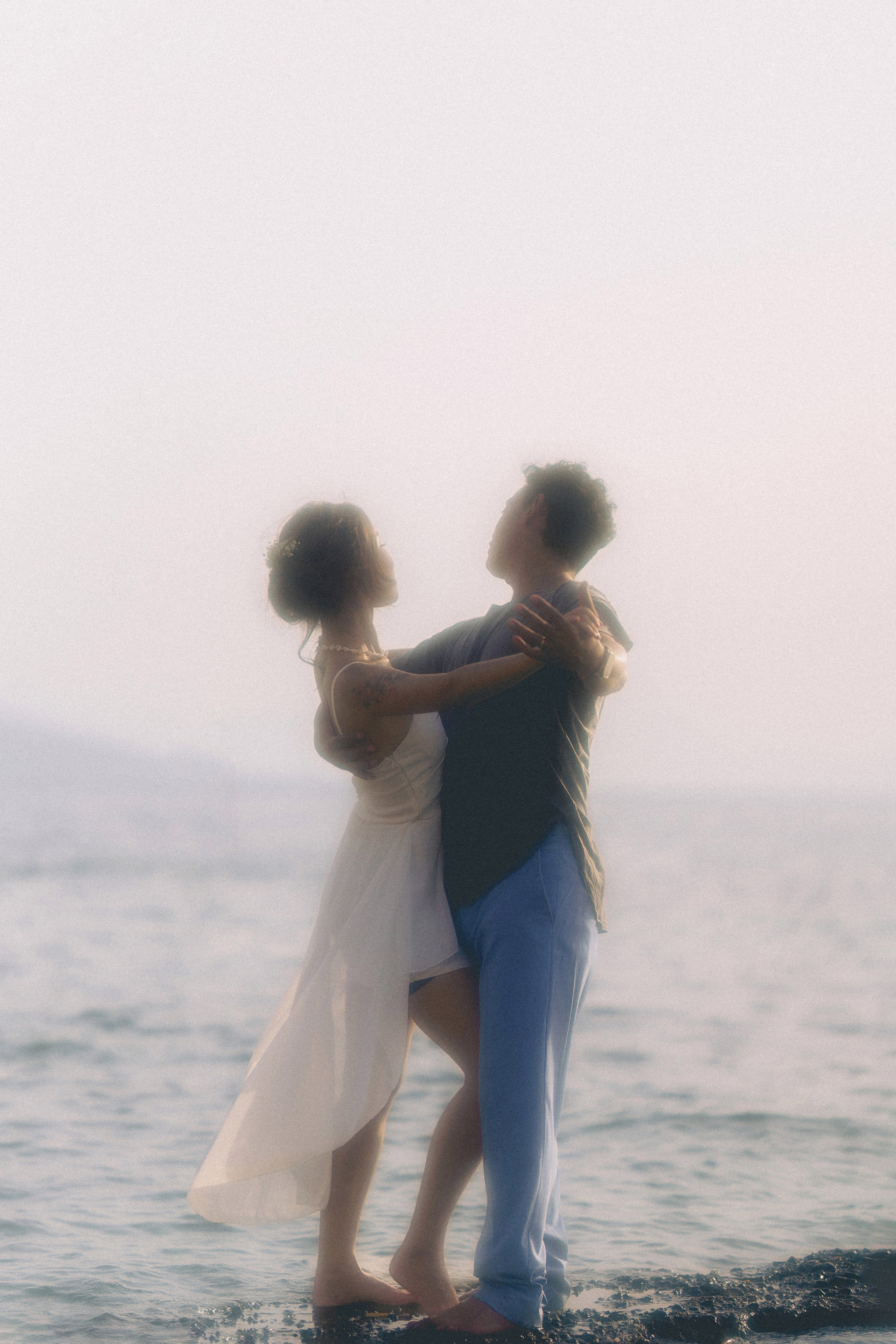 Laura and Claudio engagement in Evoia. Photographer in Greece Kristina