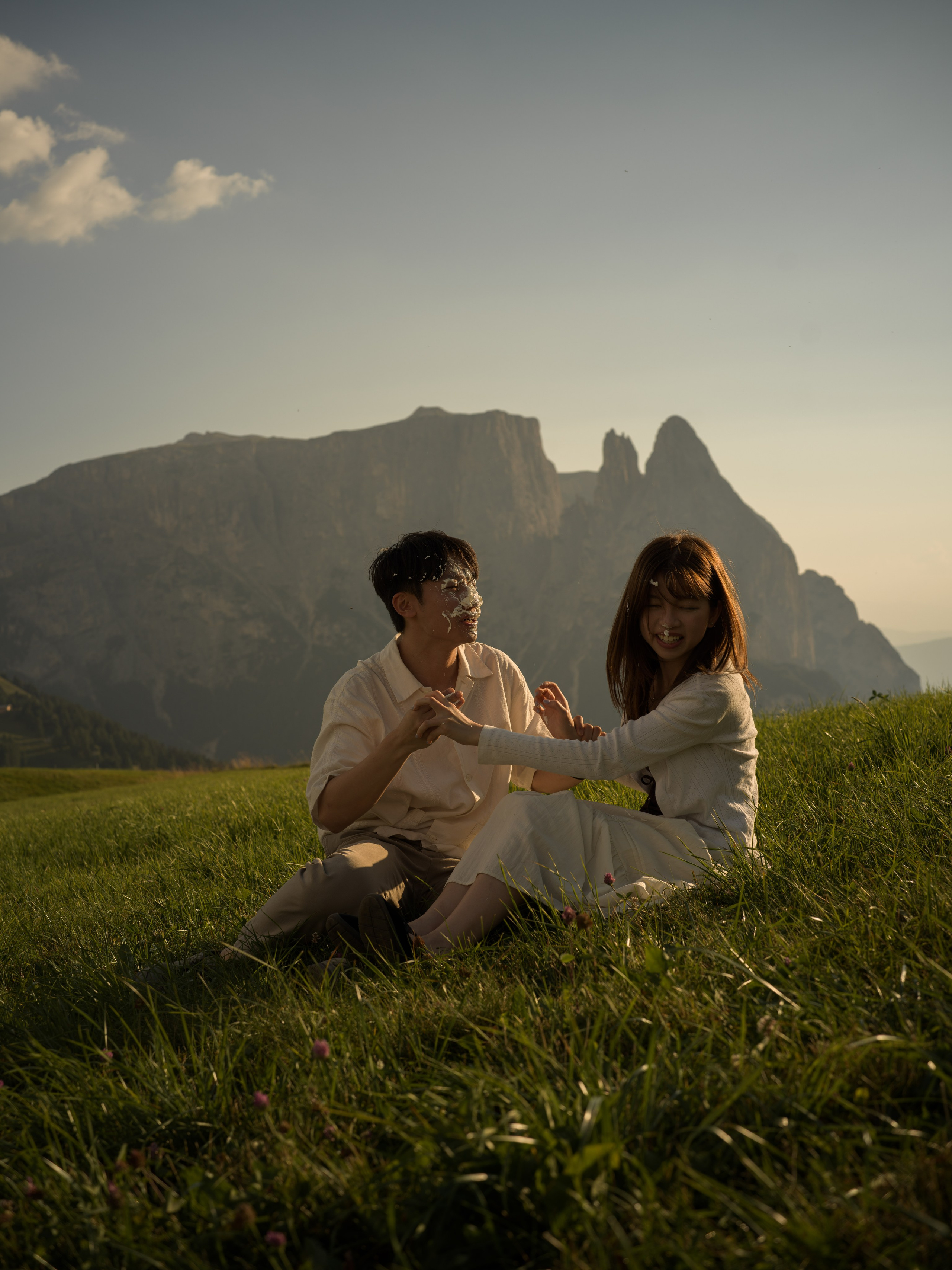 Proposal, Alpe di Siusi, the Dolomites