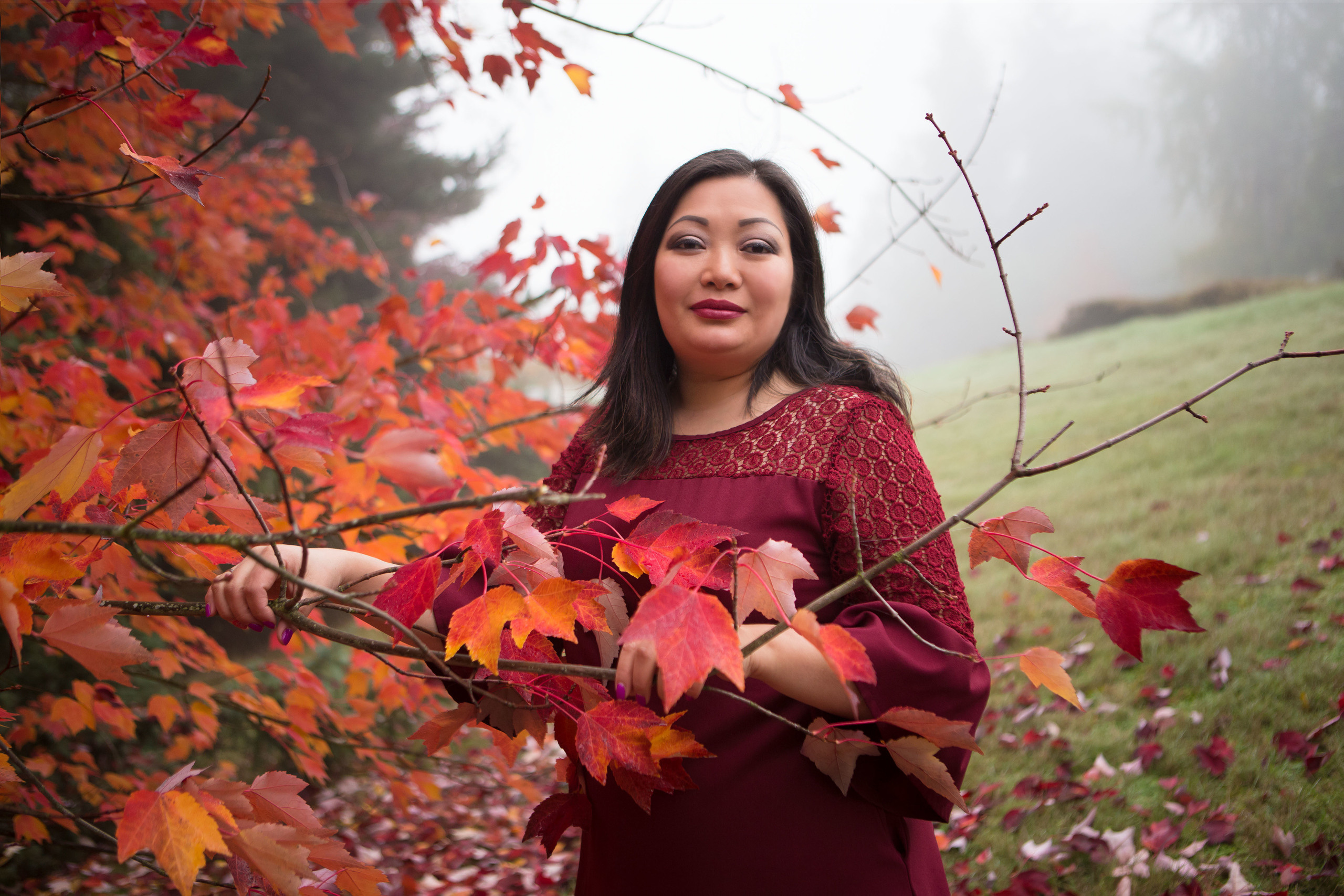 Fall. YuAnna studio. Family & Kids Photographer in Seattle area, located in