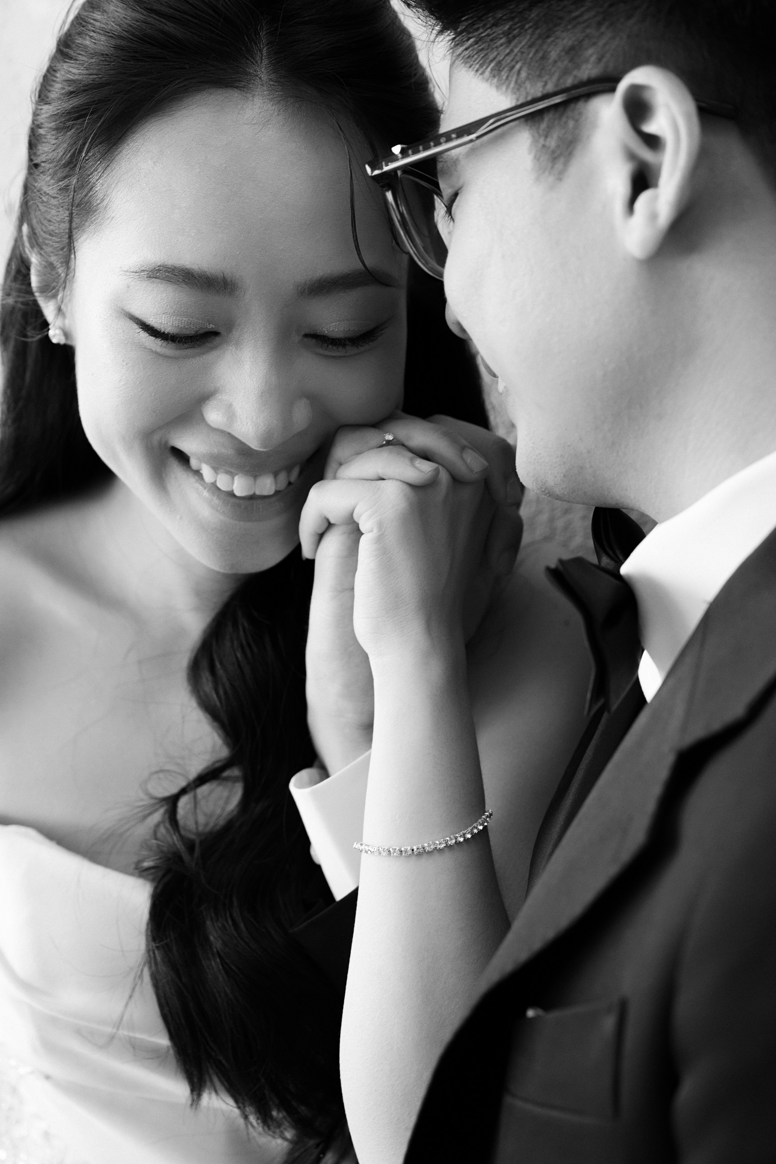 N.A wedding photoshoot in studio