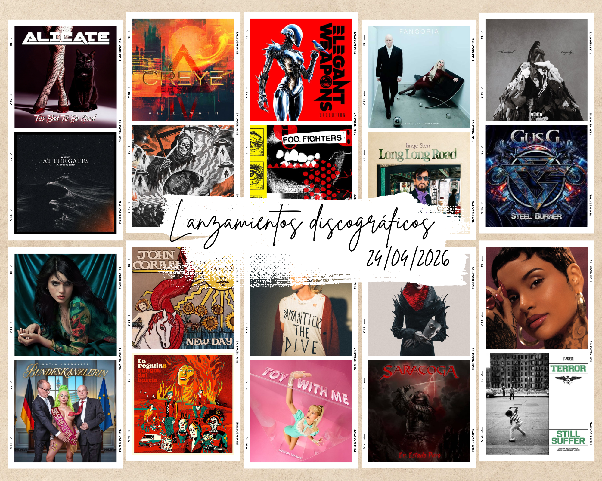 Most exciting upcoming album releases: April 24, 2026 | FOTKAI