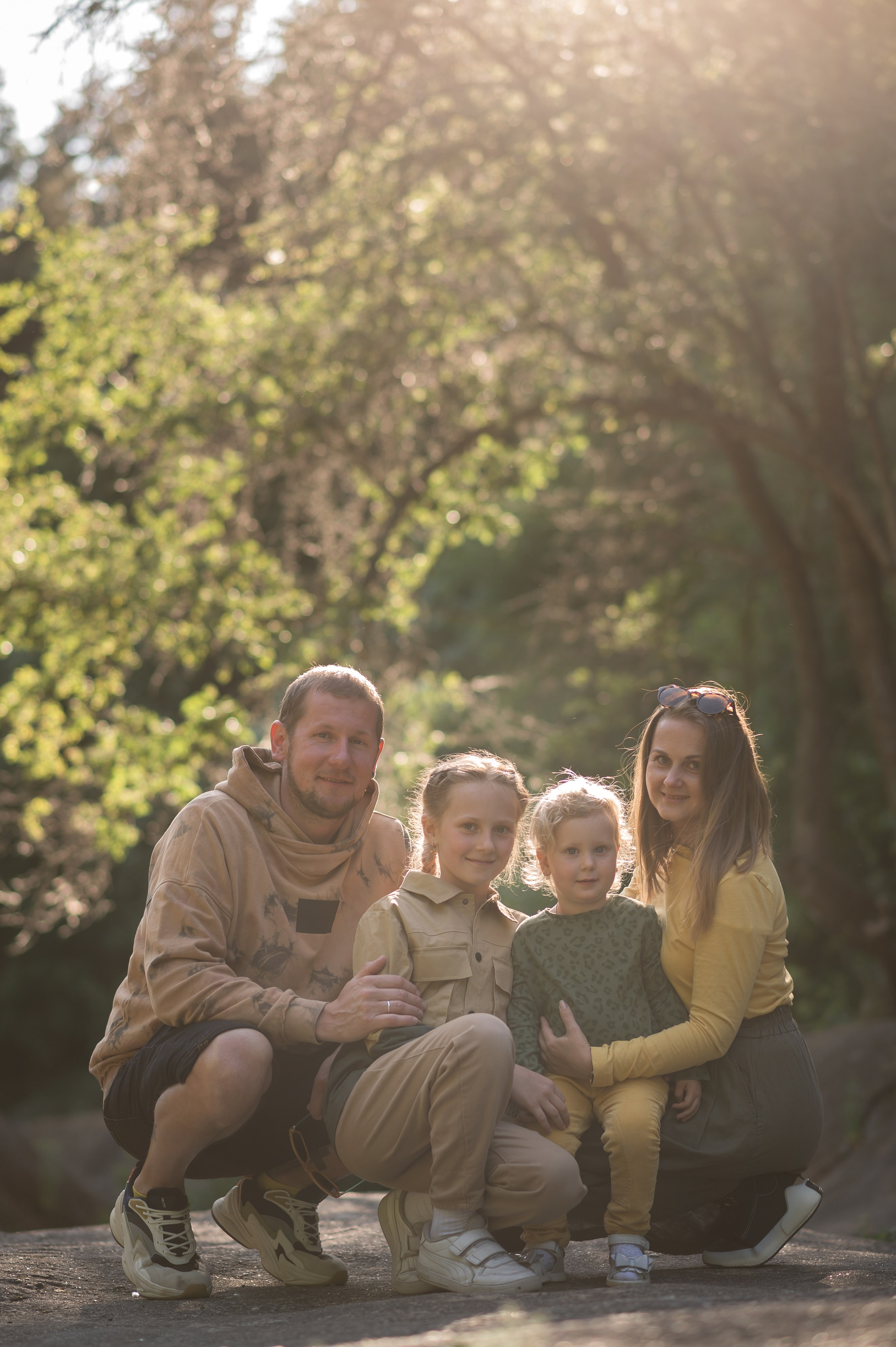 Семейная фотосессия на природе. Семейный и детский фотограф в Минске Надежда Савицкая