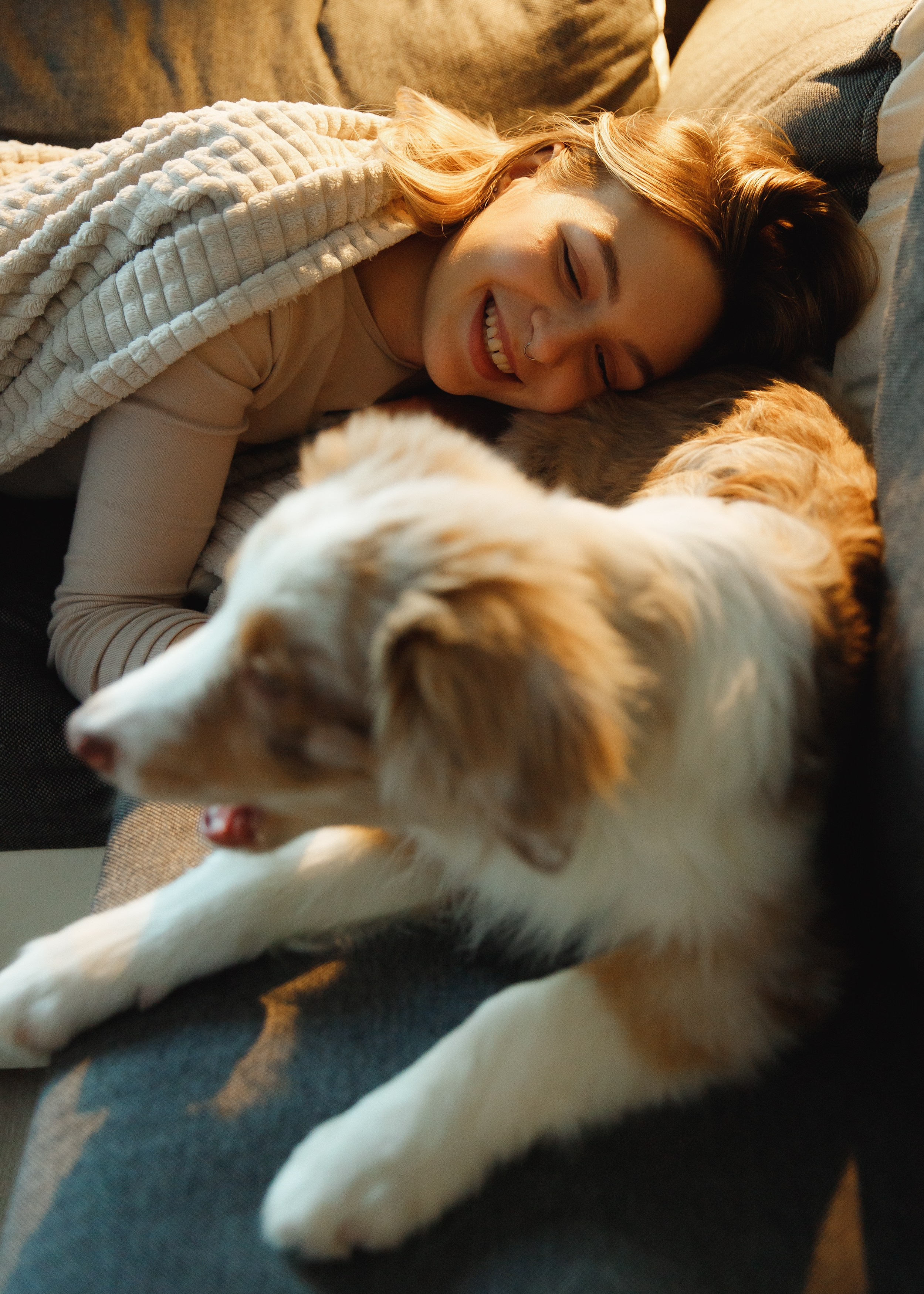 Fotografia psów Wrocław. Kaja | fotograf we Wrocławiu | ludzie i psy