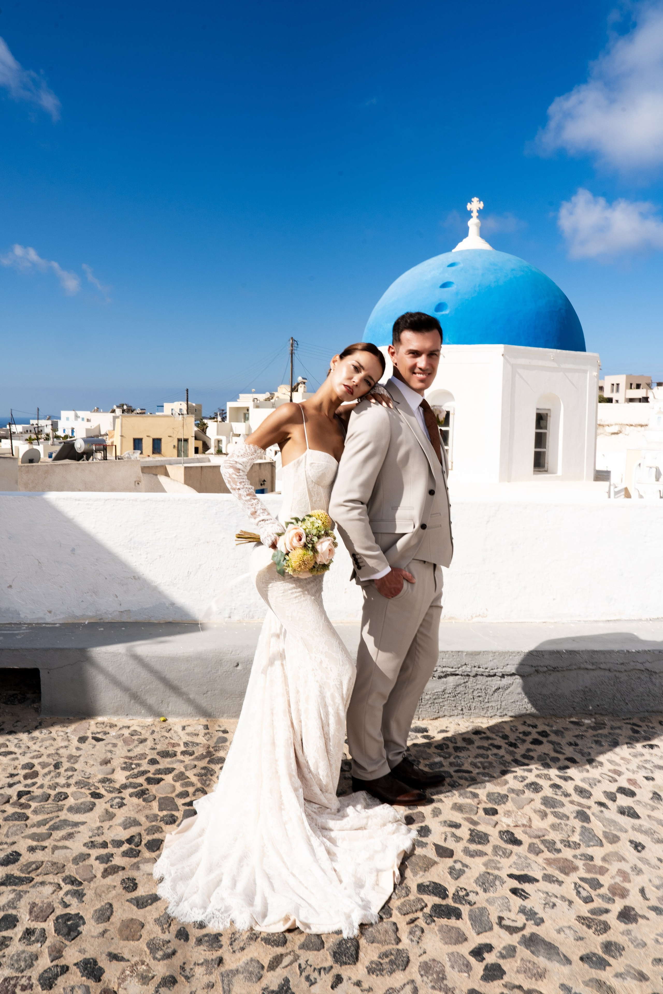 A&N: Santorini. SL Wedding Photo: ponadczasowa fotografia ślubna | Wrocław & Europa