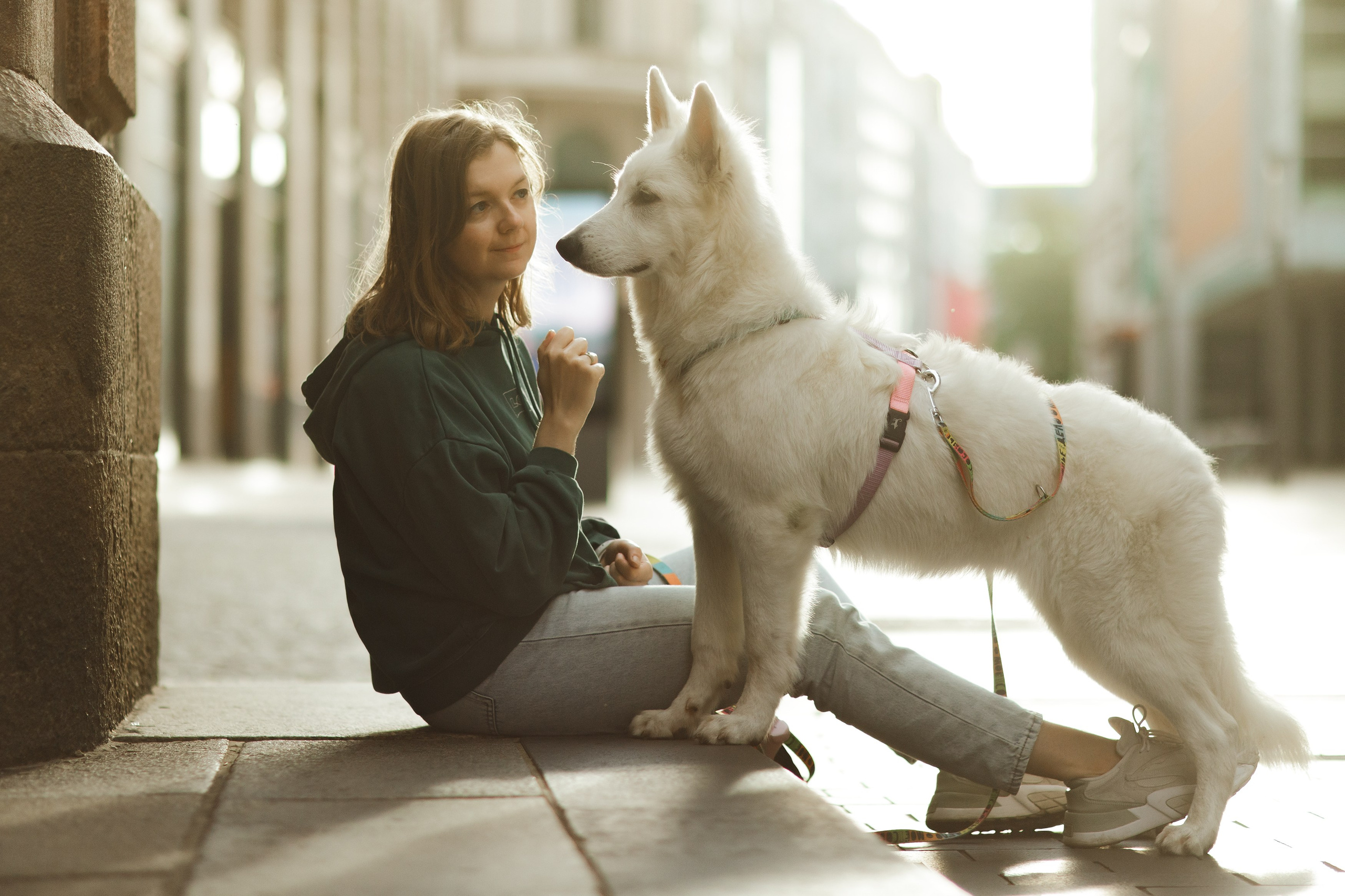 Astra in Leipzig. Kaja | fotograf we Wrocławiu | ludzie i psy