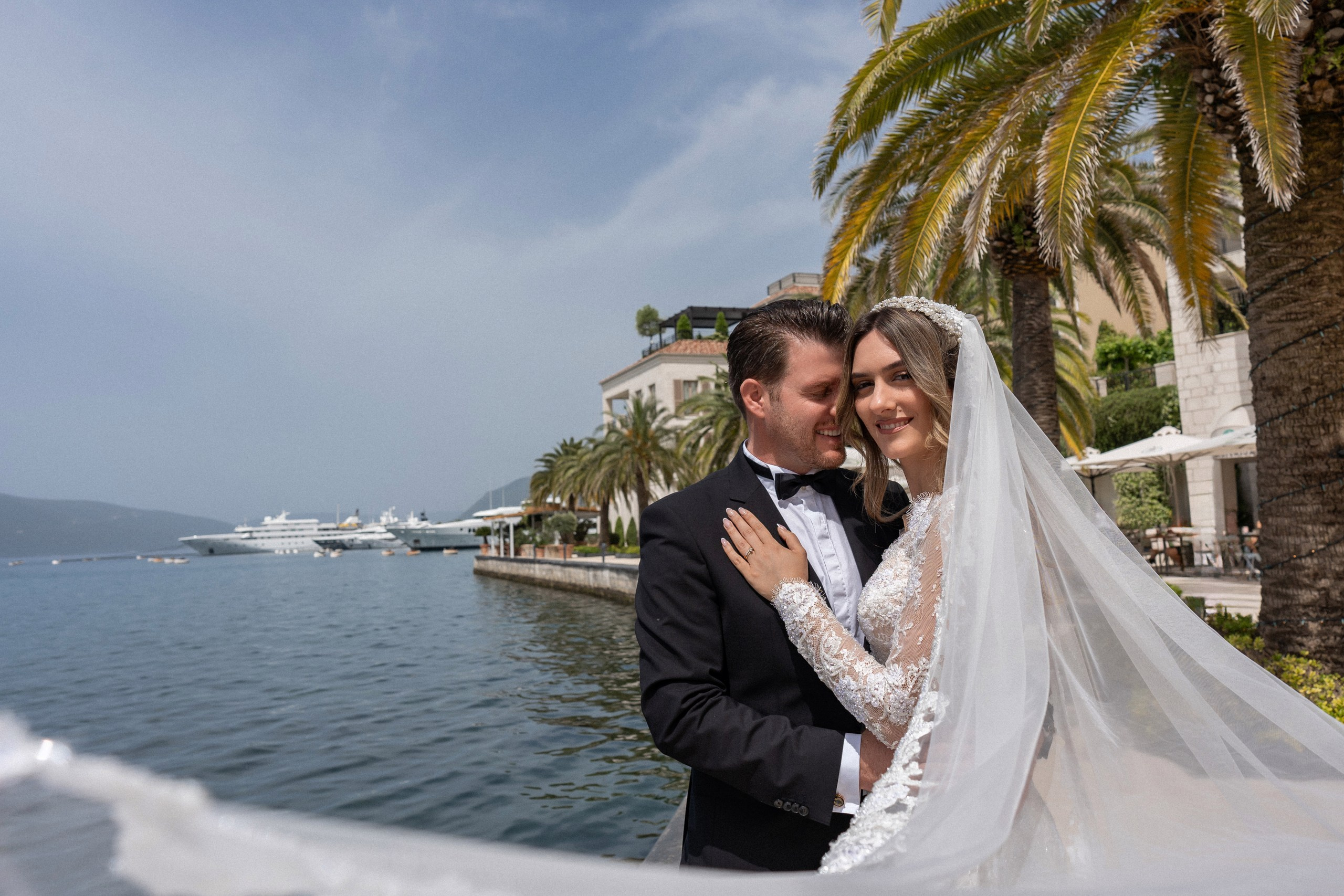 Portomontenegro Engagement Photoshoot. Montenegro Wedding Photographer & Videographer | Maria & Vasilii