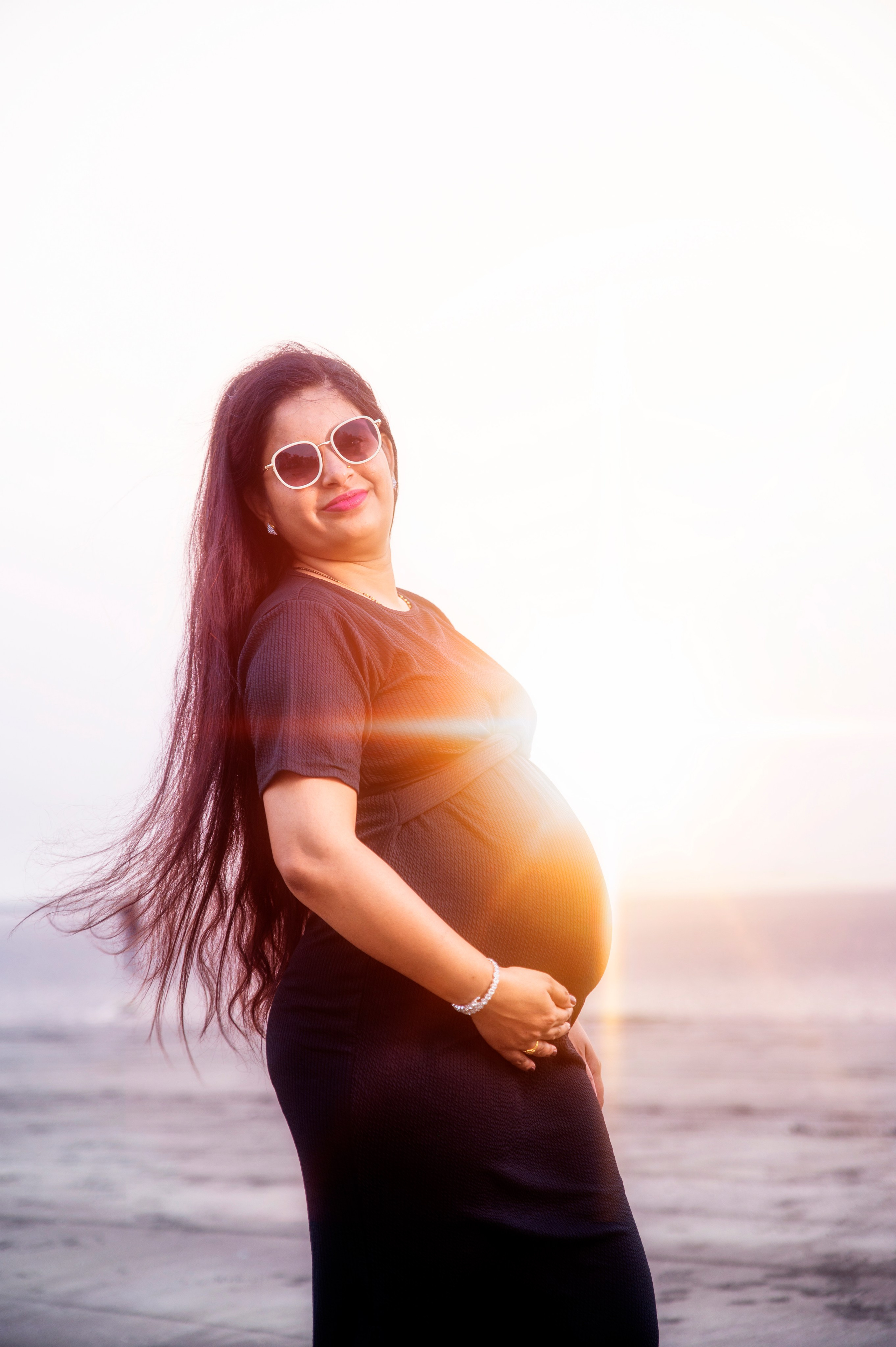 Maternity shoot. “Ajay Digital Photo Studio — Capturing Timeless Wedding Moments”