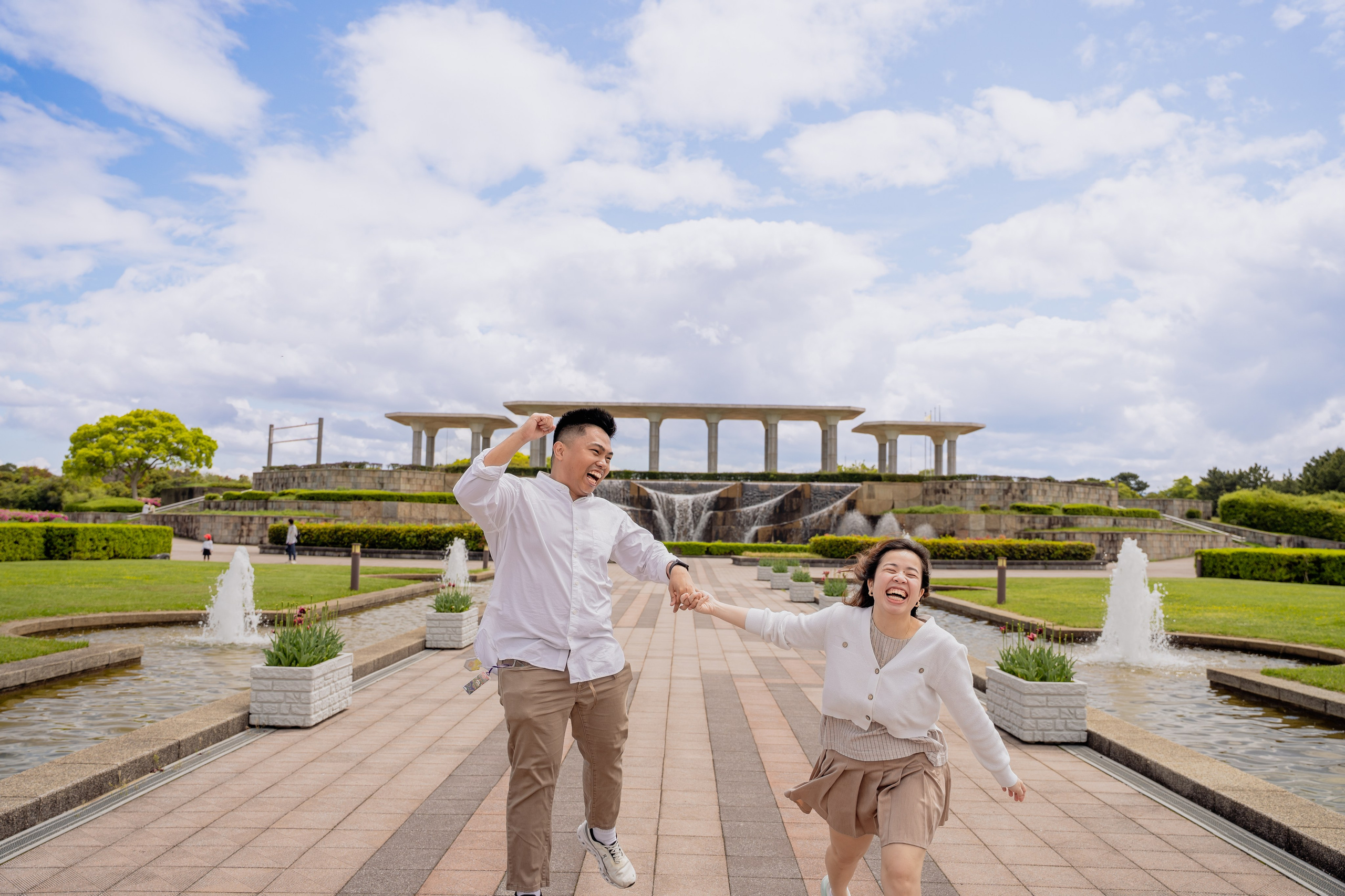 Surprise Proposal Photography Uminonakamichi Park | Fukuoka Engagement Photographer. Portrait Photographer in Fukuoka, Japan | Alina Nazarova