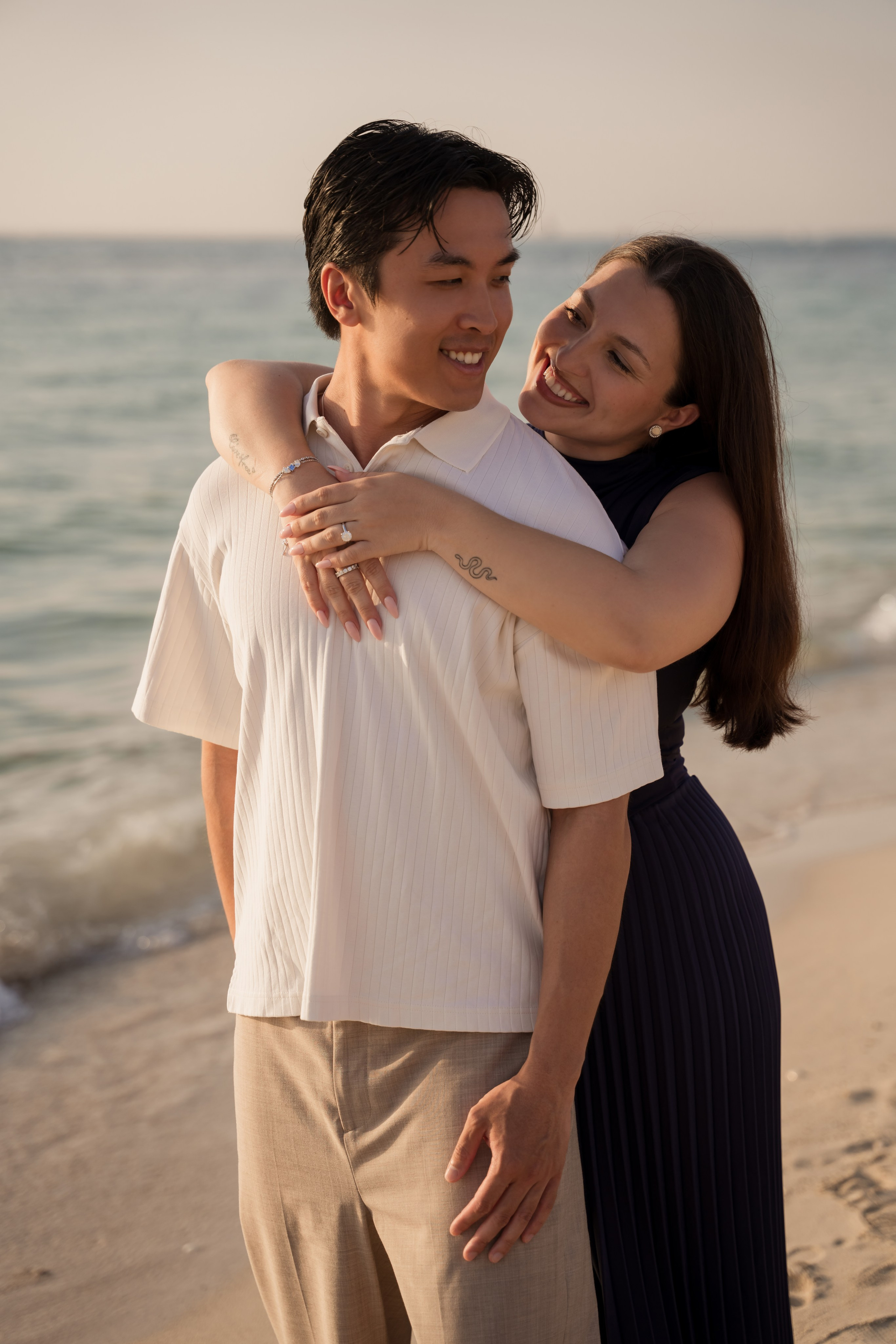 Together by the Sea. Angela Iakovleva — Family Photographer in Dubai