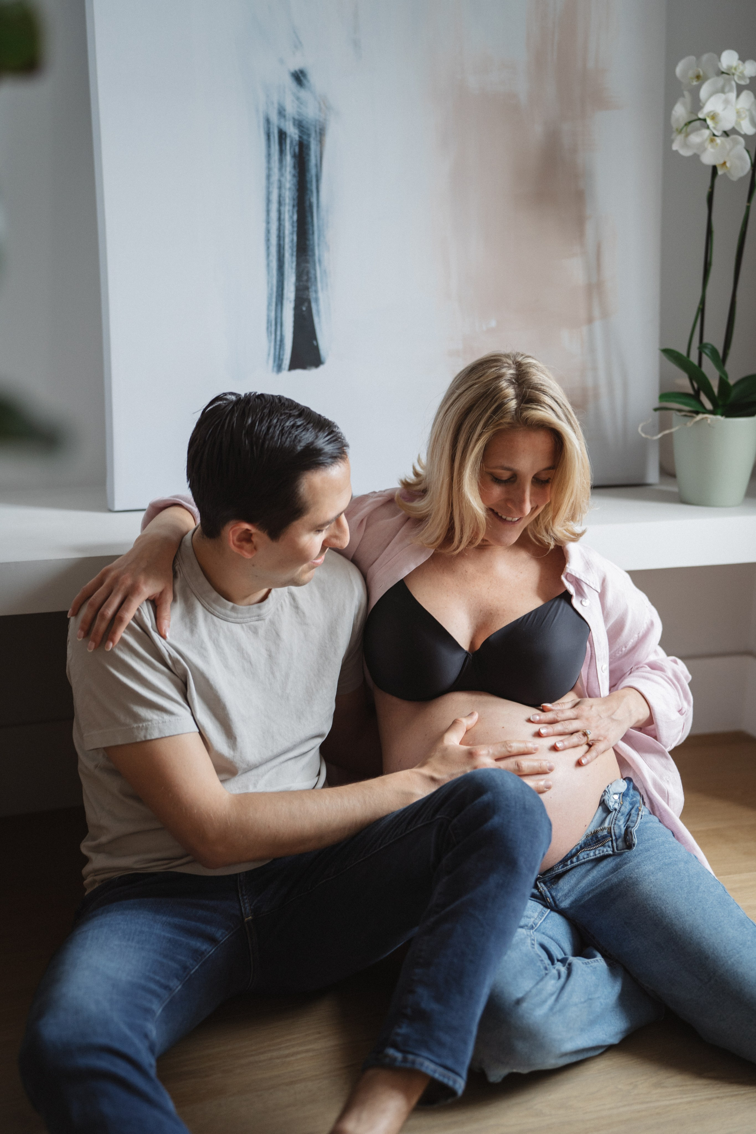Fotógrafo de sesiones para embarazadas en Madrid. Fotógrafo en Madrid, España. Alyona Belyaninova
