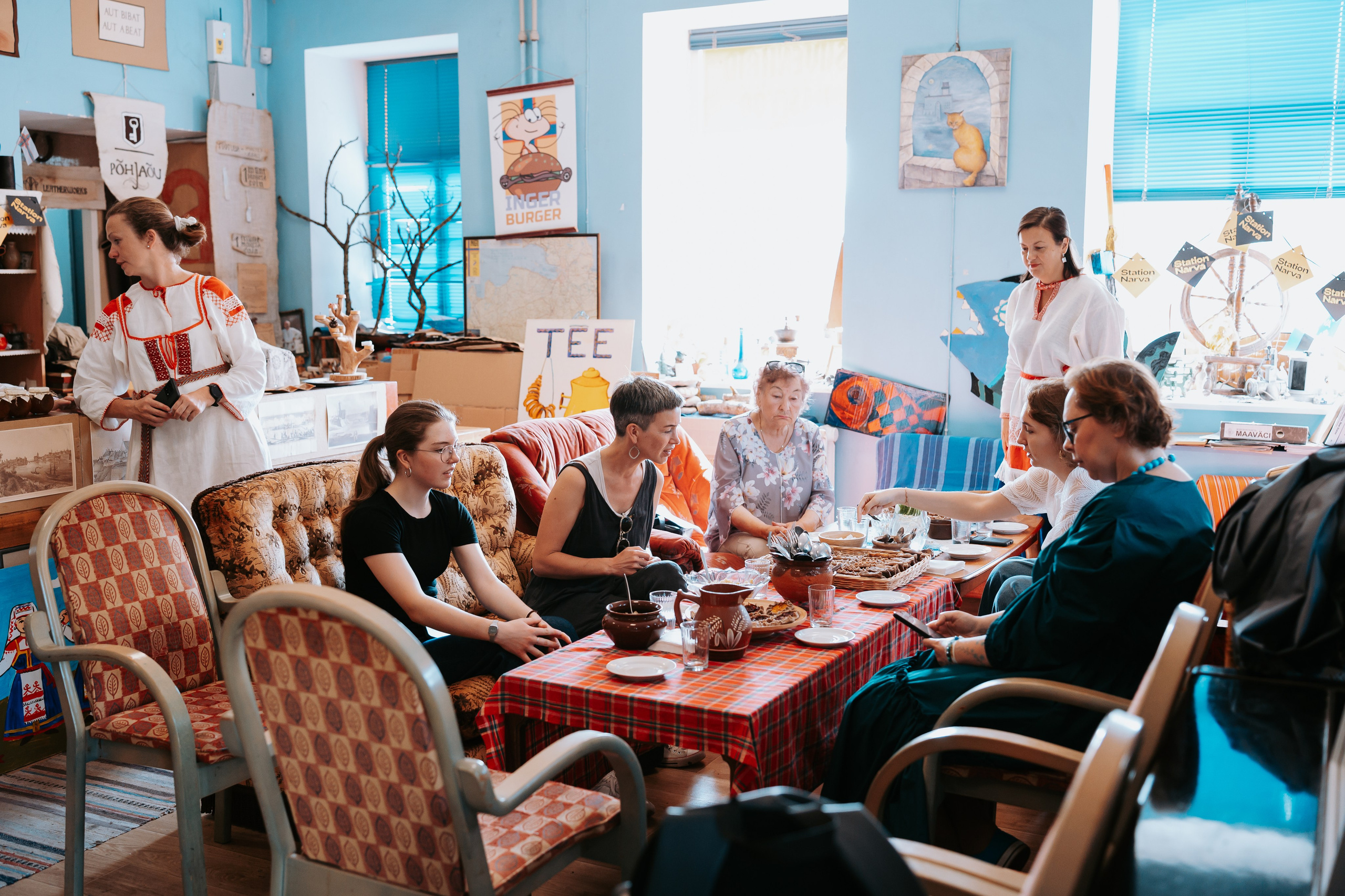 Station Narva 2025. Jelizaveta Gross - reportaaži- ja portreefotograaf Narvas