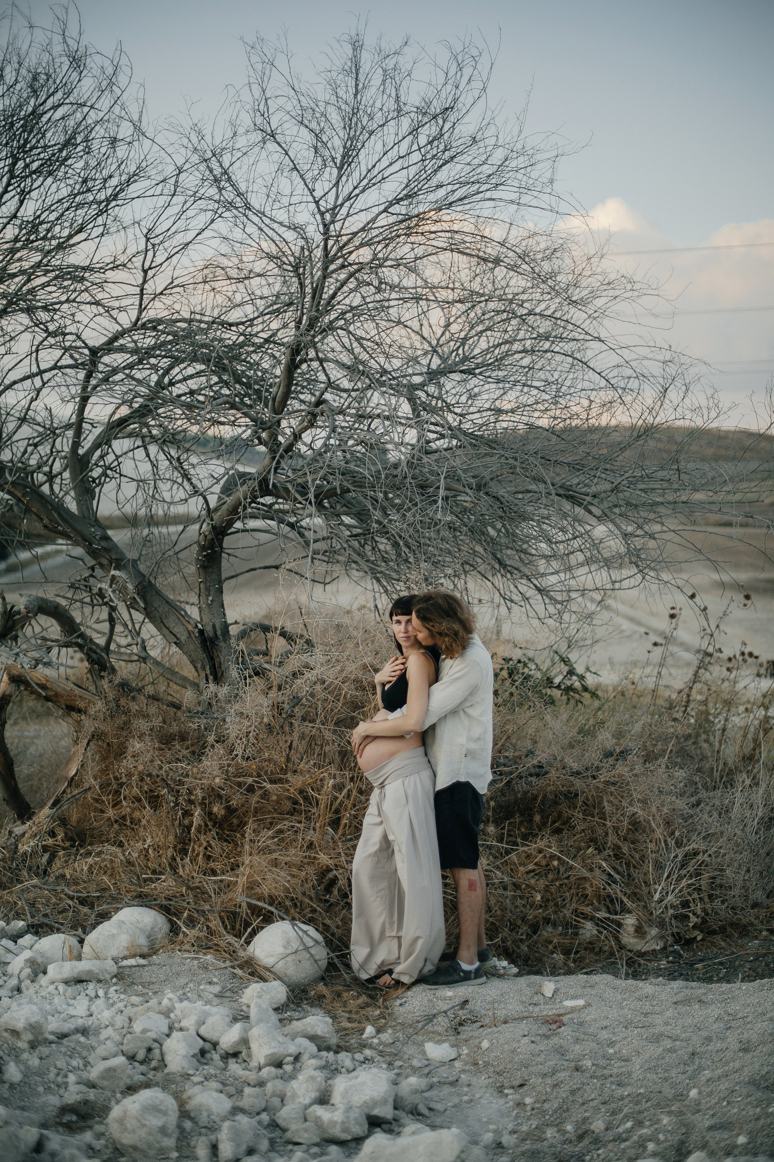 Kiryat Tivon field. Family photographer in Israel
