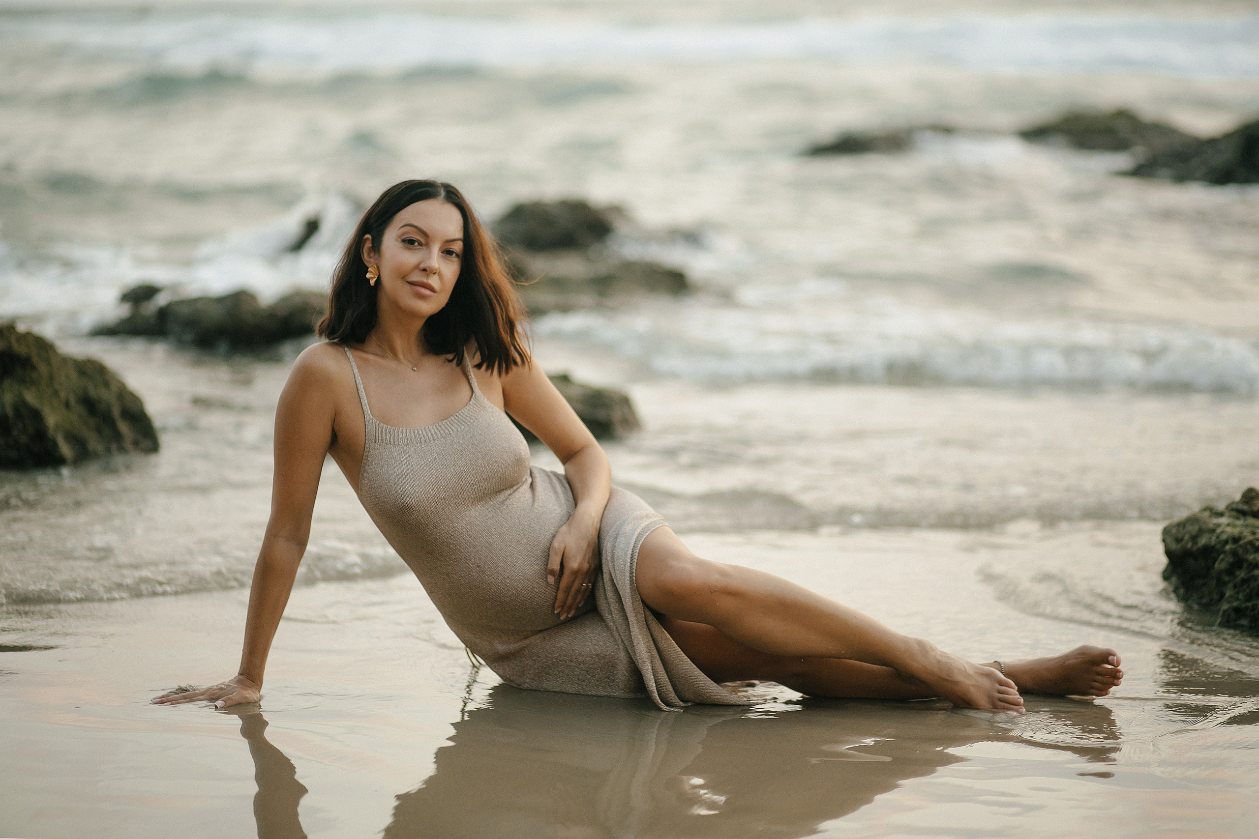 Katya & Fil Givat Olga. Family photographer in Israel