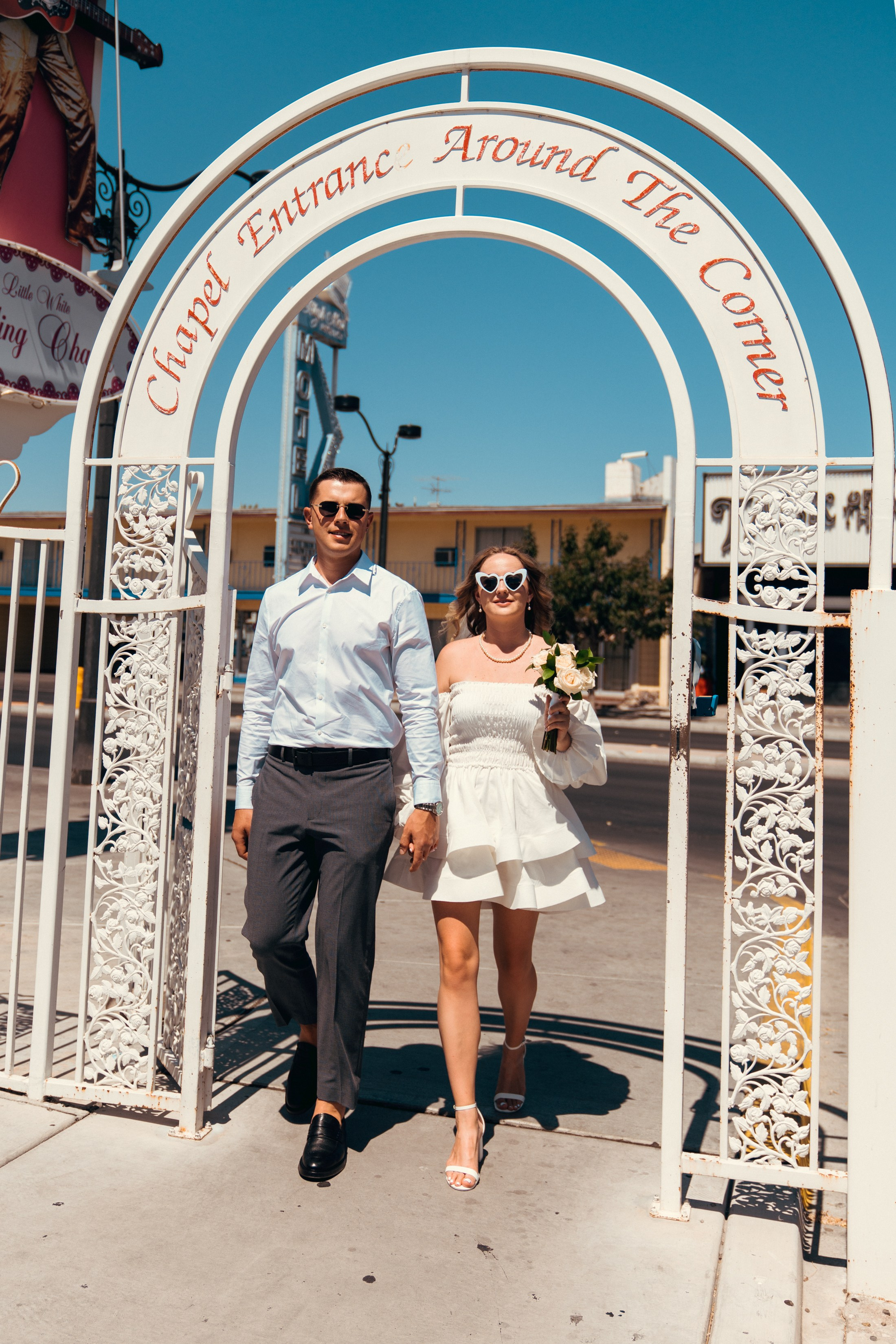 Iryna&Roman. Wedding & elopement photographer Viktoriya Kravtsov. Las Vegas