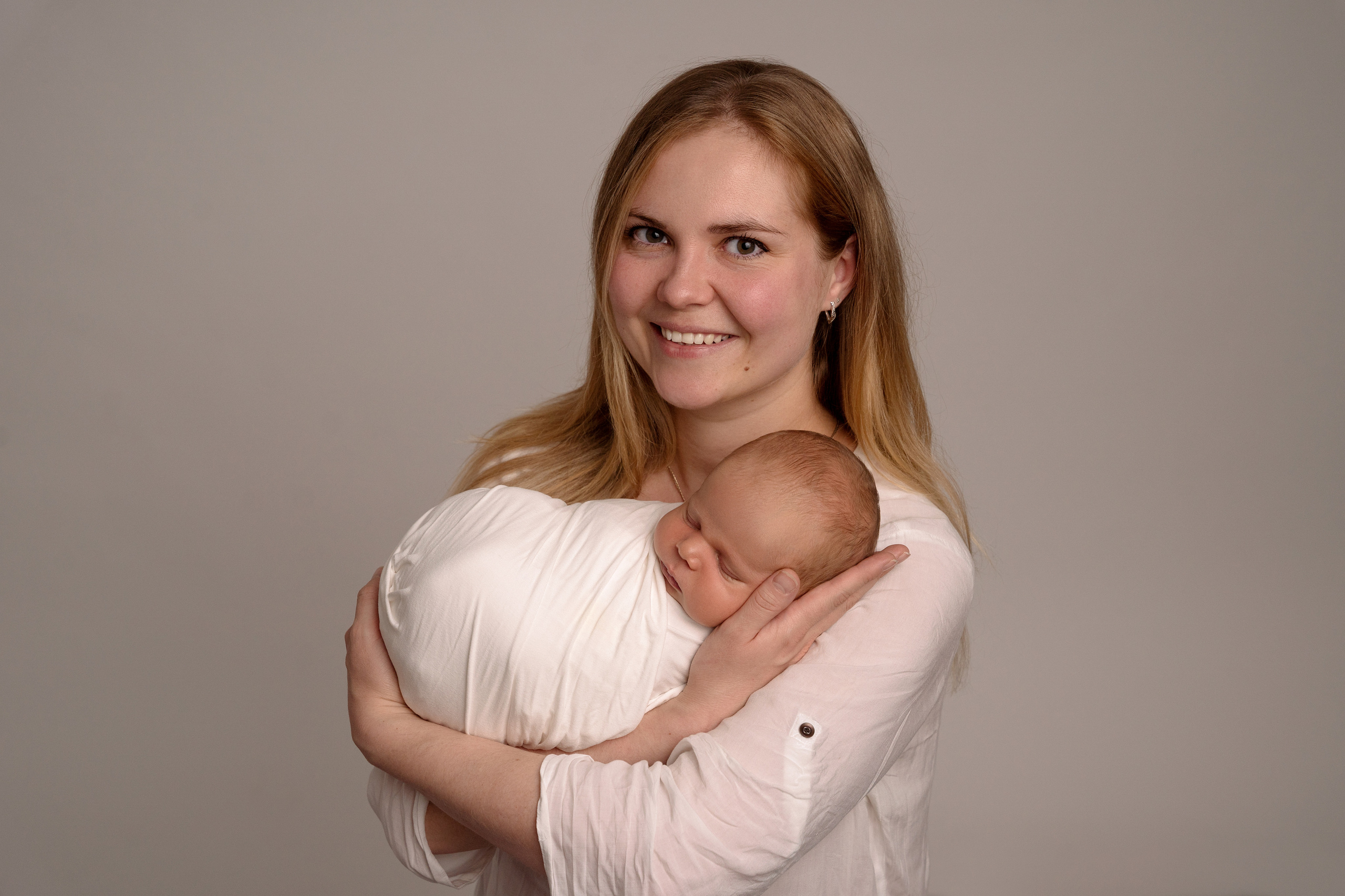 Studio newborn session. Newborn and family photographer. Hills District. Sydney