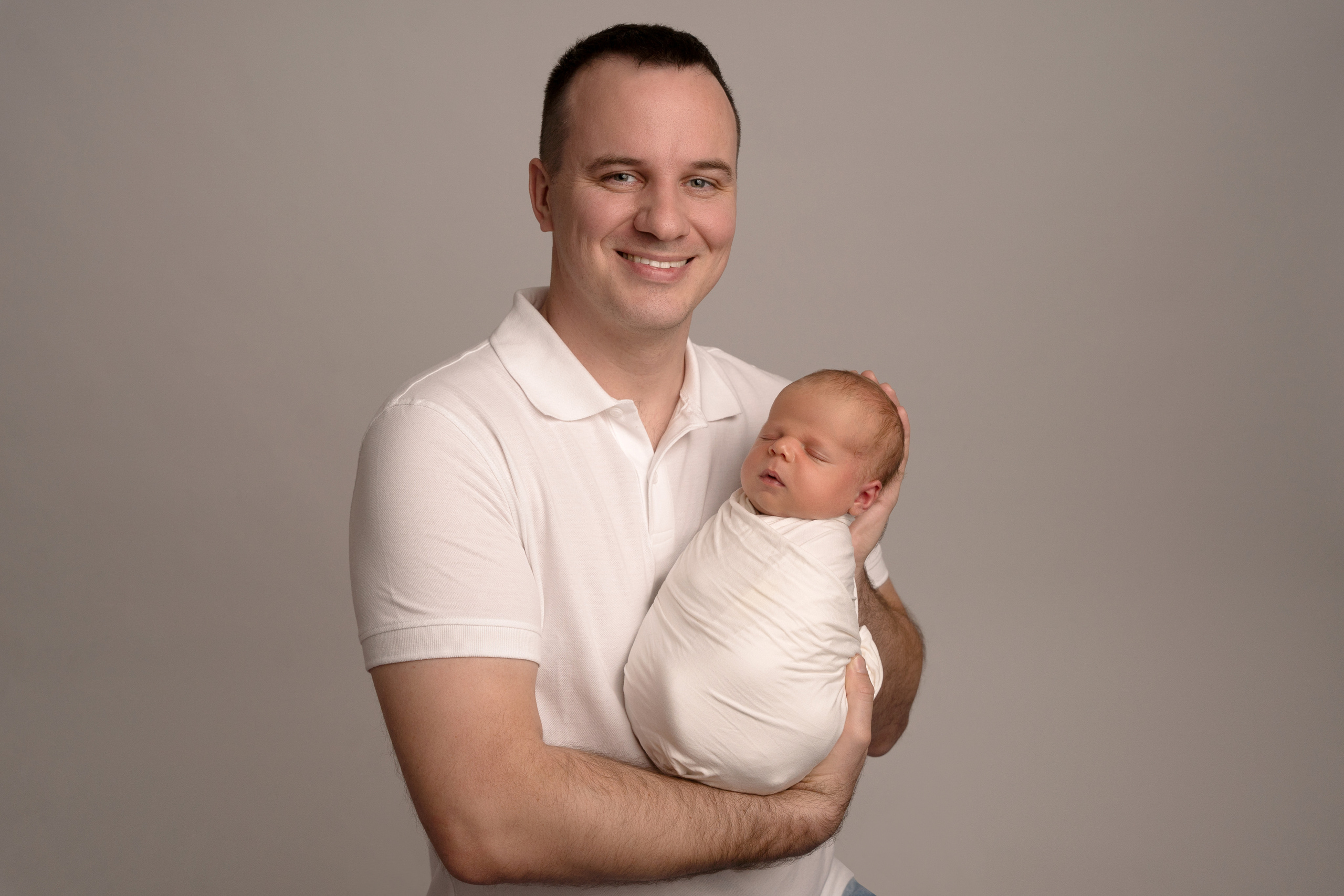 Studio newborn session. Newborn and family photographer. Hills District. Sydney