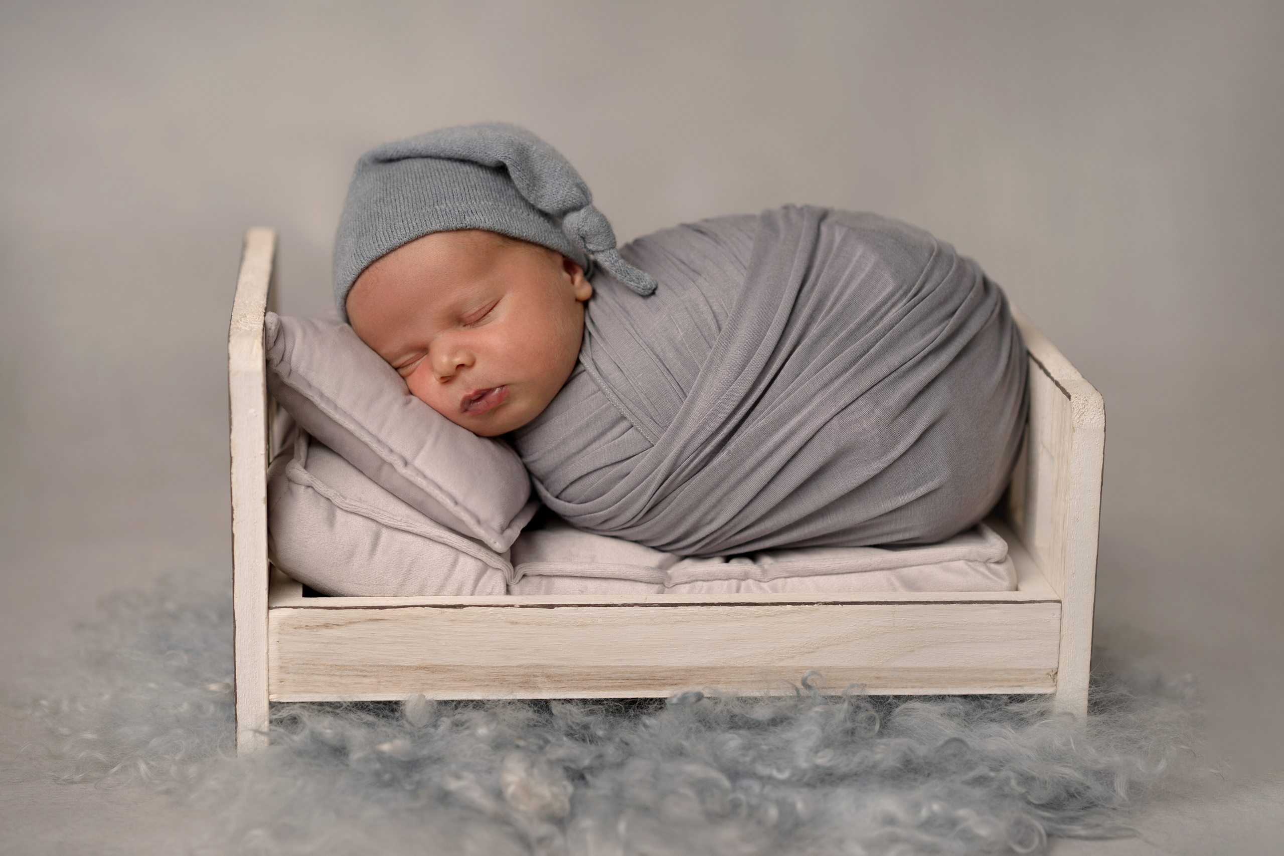 Studio newborn session. Newborn and family photographer. Hills District. Sydney