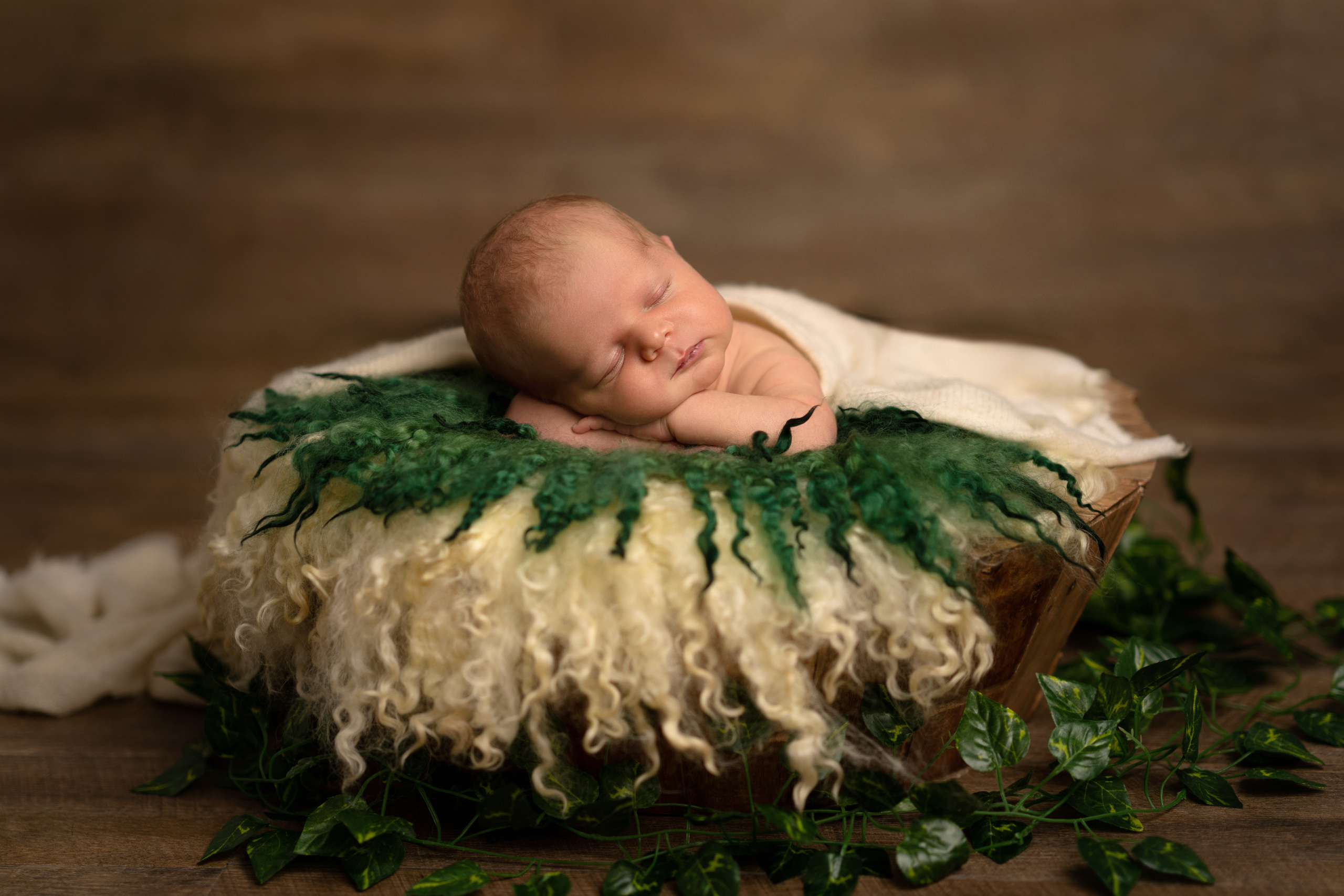 Studio newborn session. Newborn and family photographer. Hills District. Sydney