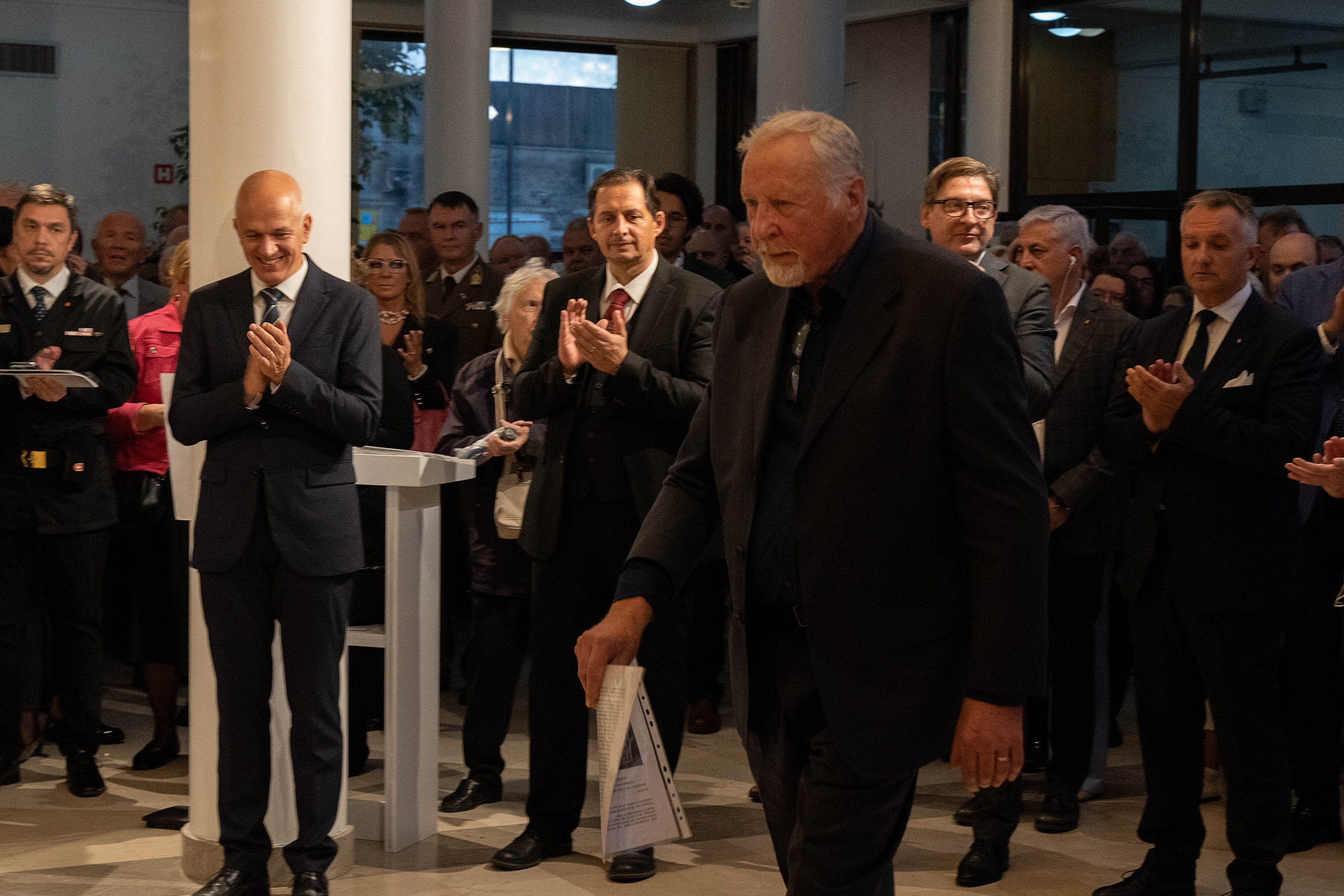 Razstava o vojaški bolnišnici Feldspital 808. Photographer Mariia Bortiakova