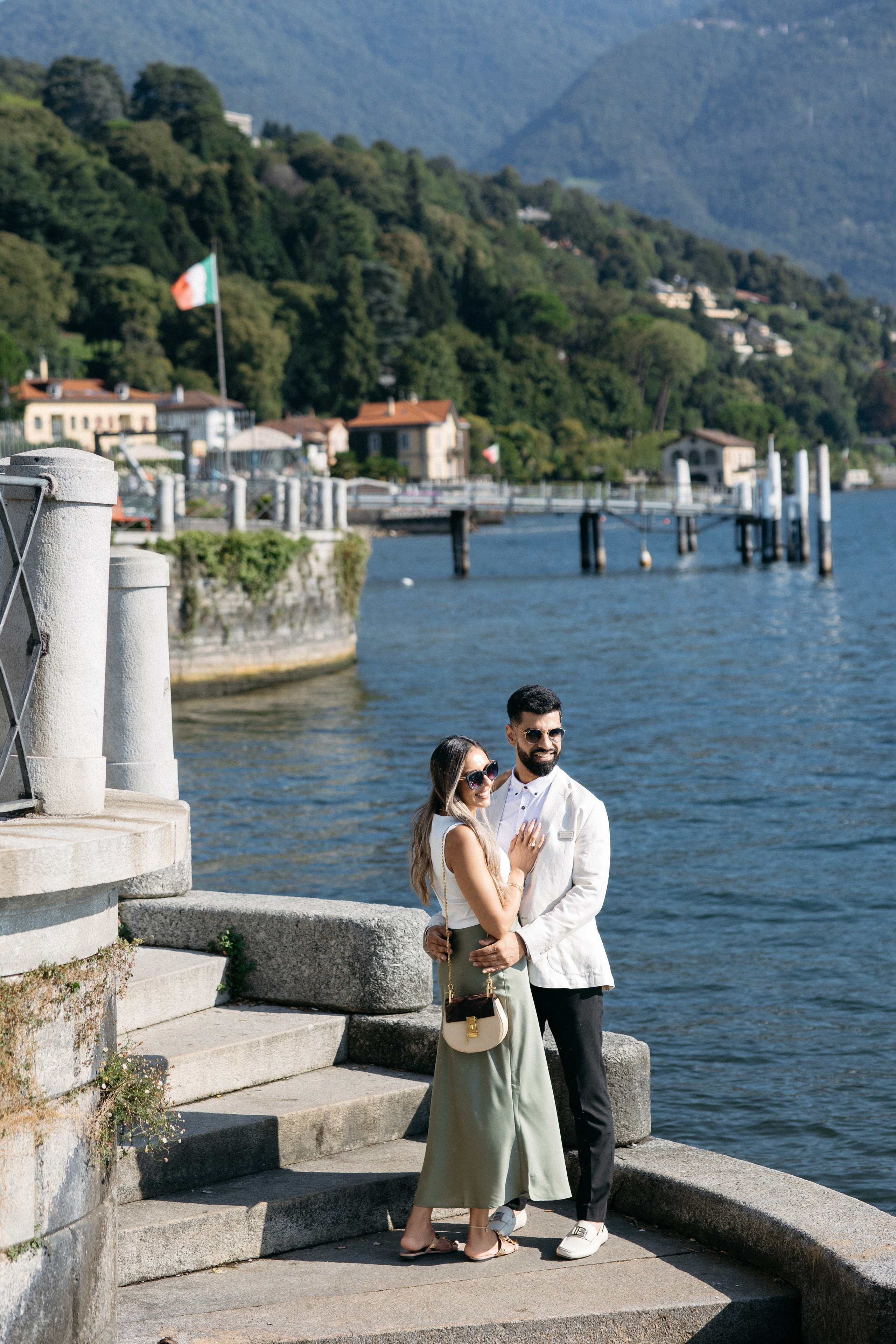 She said yes 💍. Wedding photographer in Italy
