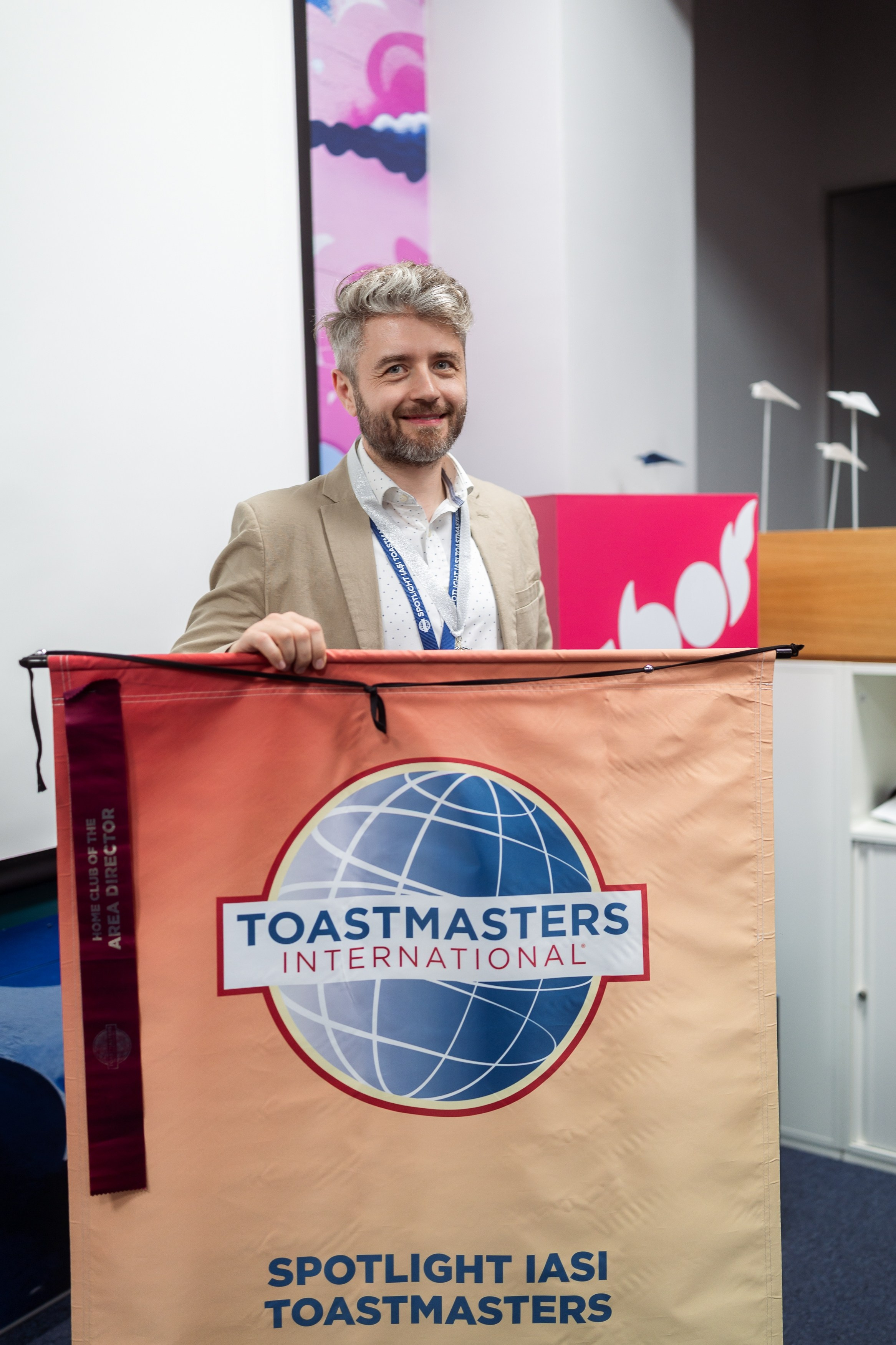 Toastmasters. Marius Ciocan