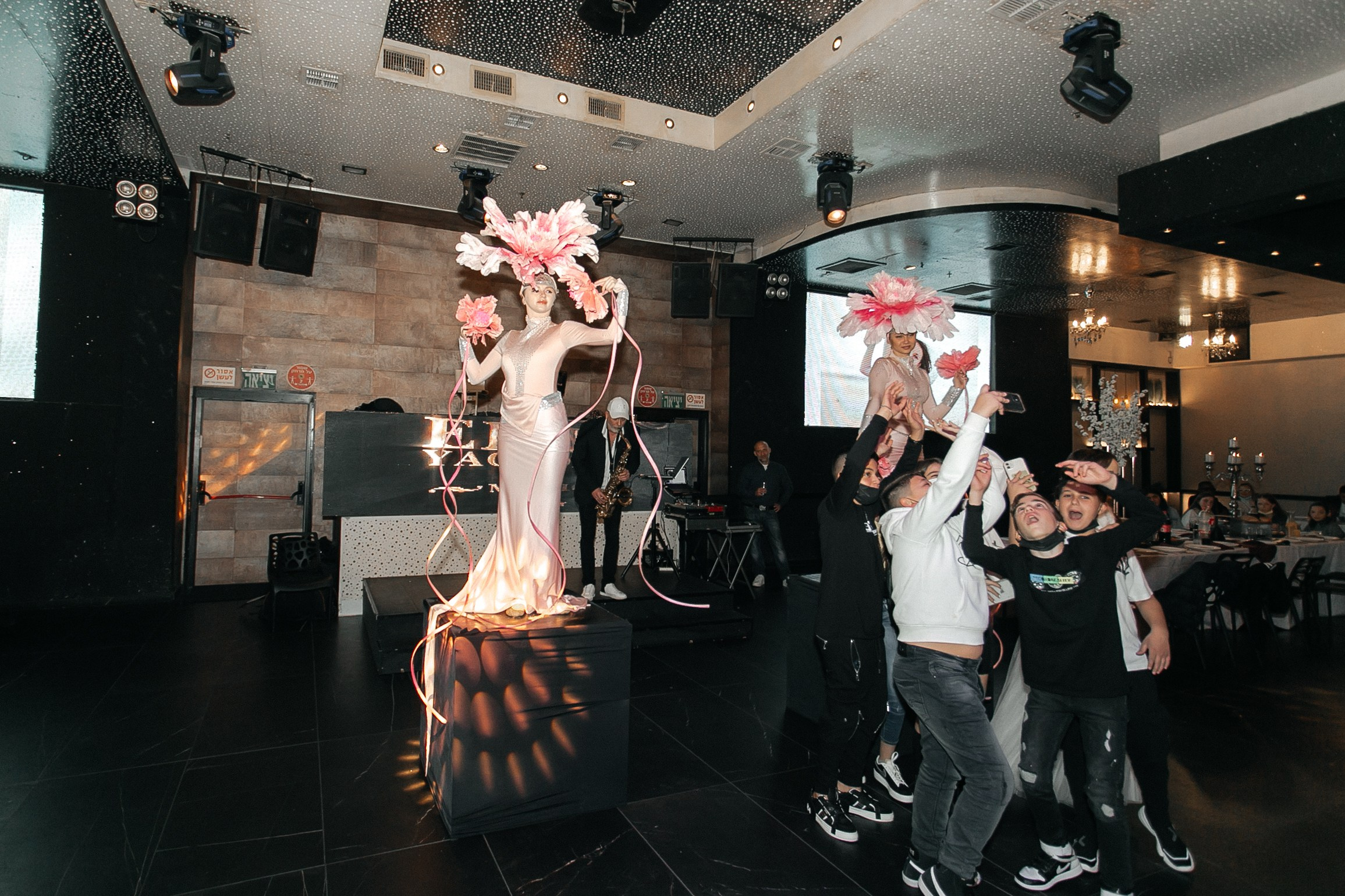 Bat Mizva celebration. Elina. Home