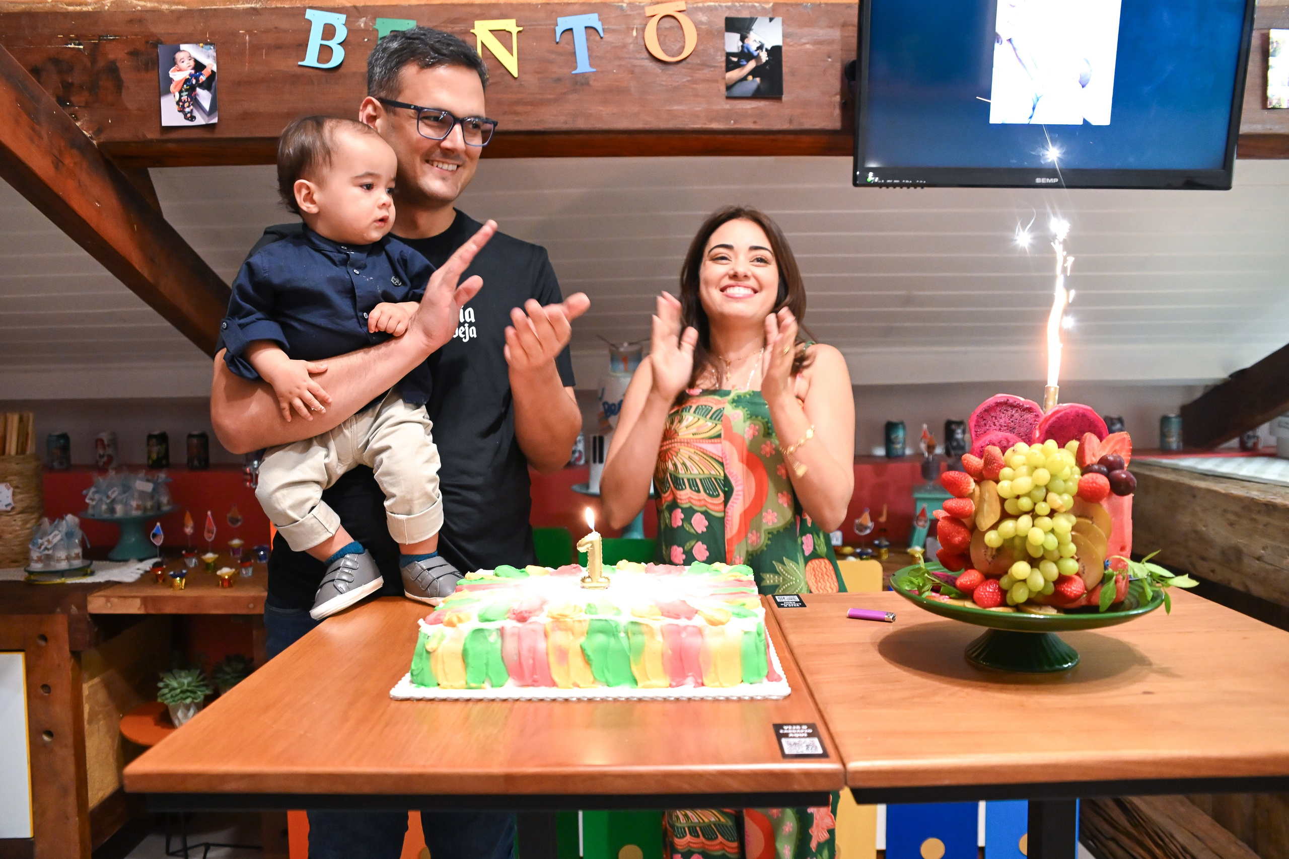 1 ano do Bento. Estúdio Marinho Rosario