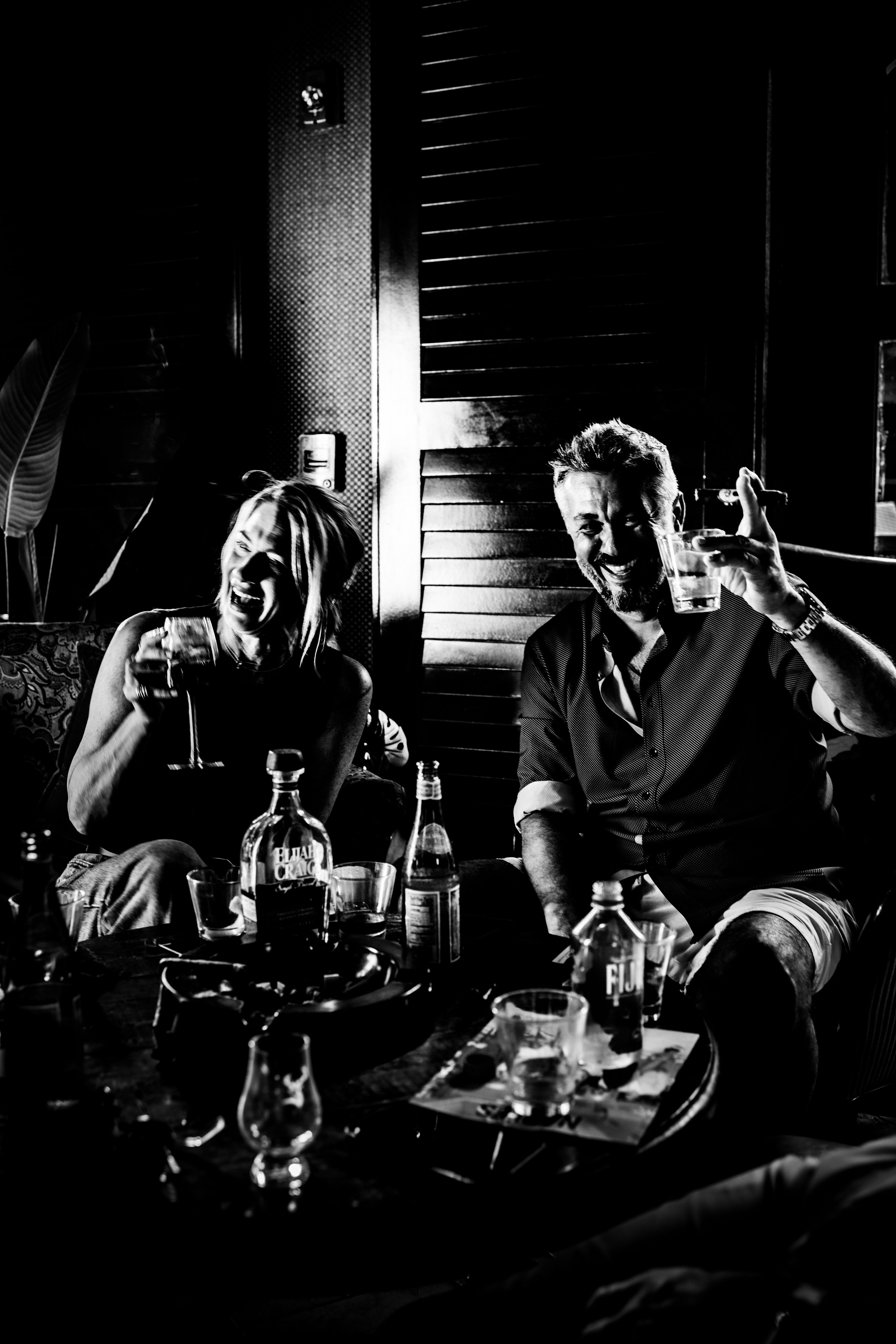 Burn Black and White Series. Out and About 239