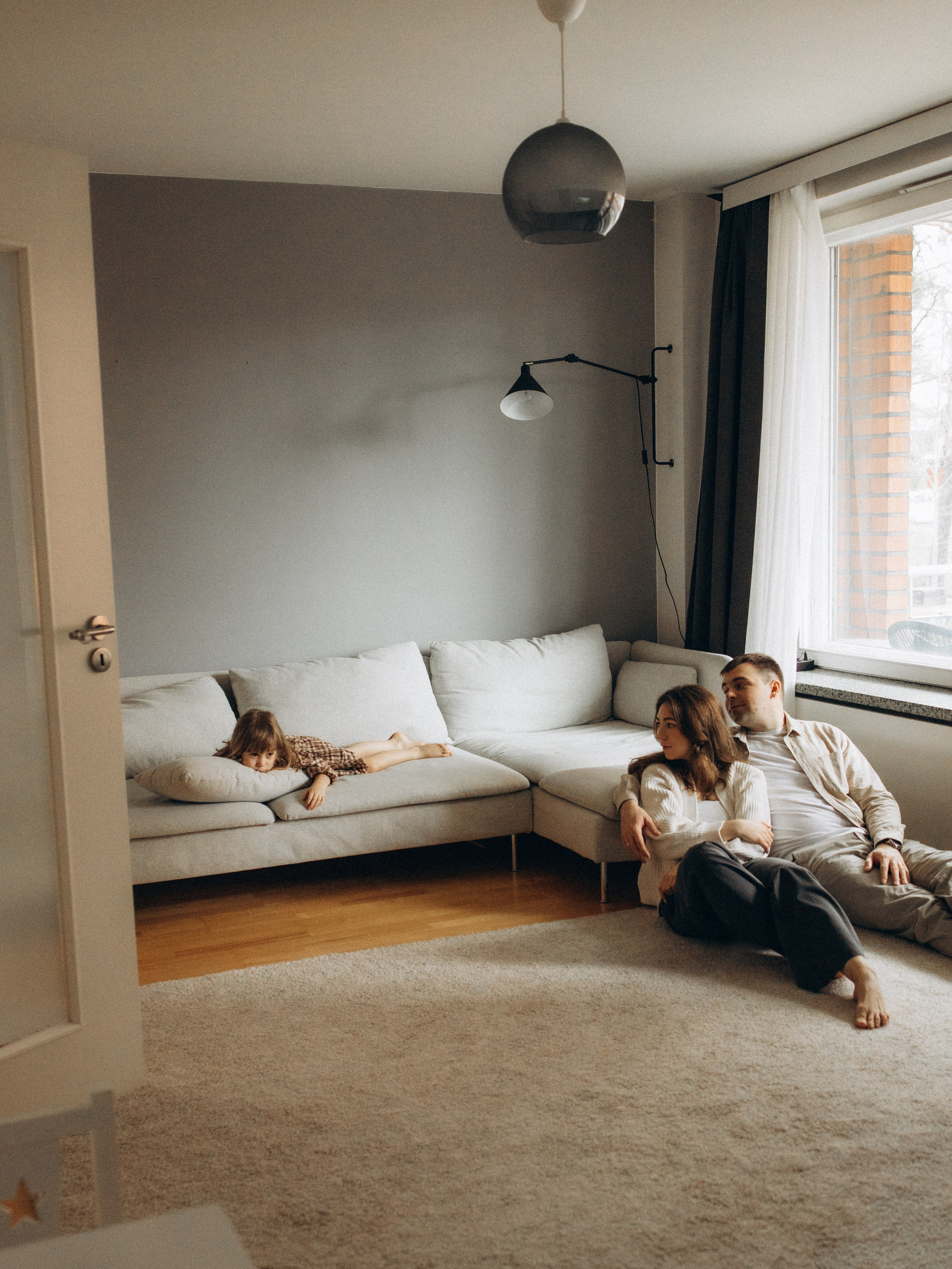 Emilia’s family. Kristina, portrait and family photographer in Helsinki