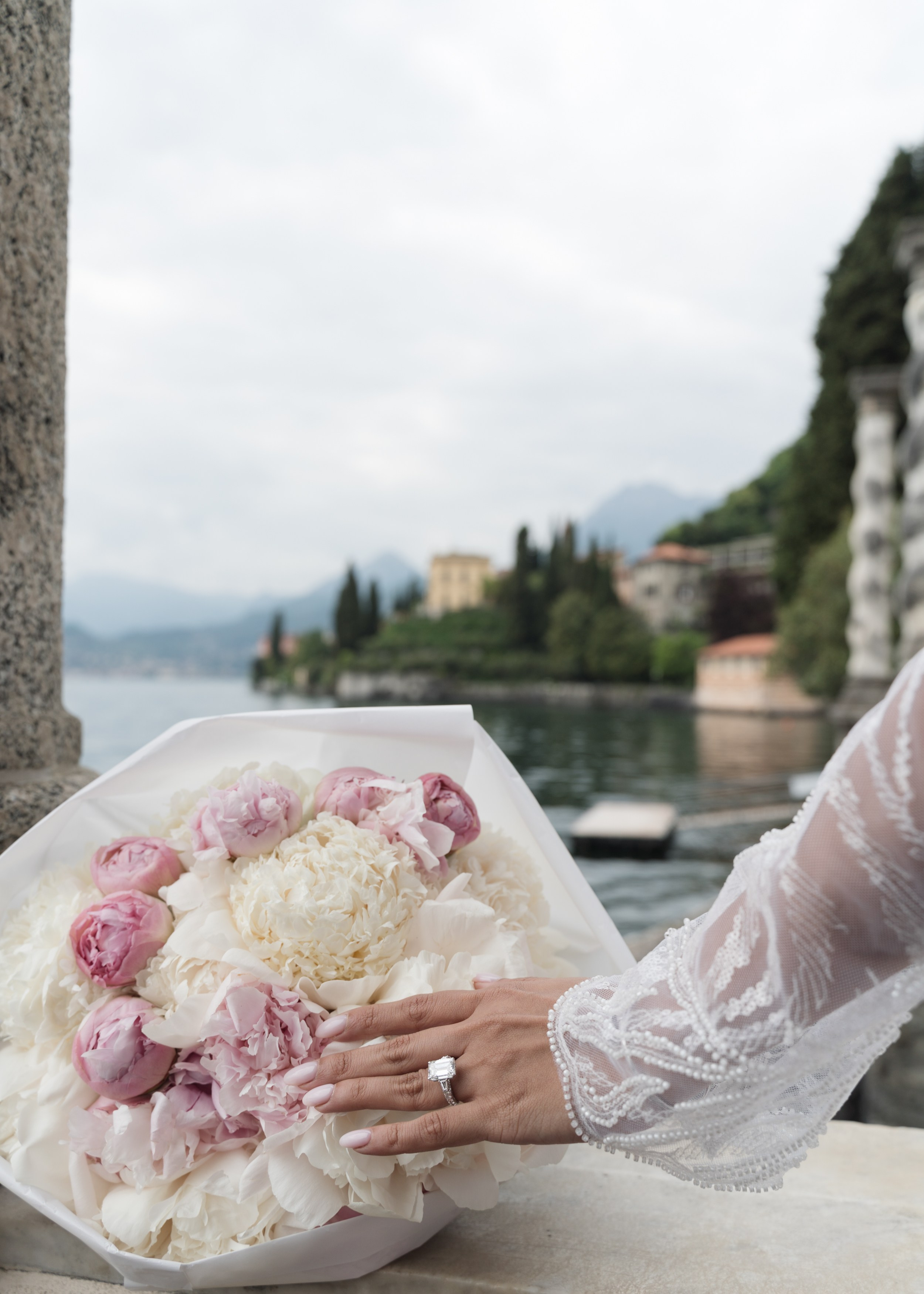 Villa Monastero Secret Proposal. Proposal Photographer in Lake Como