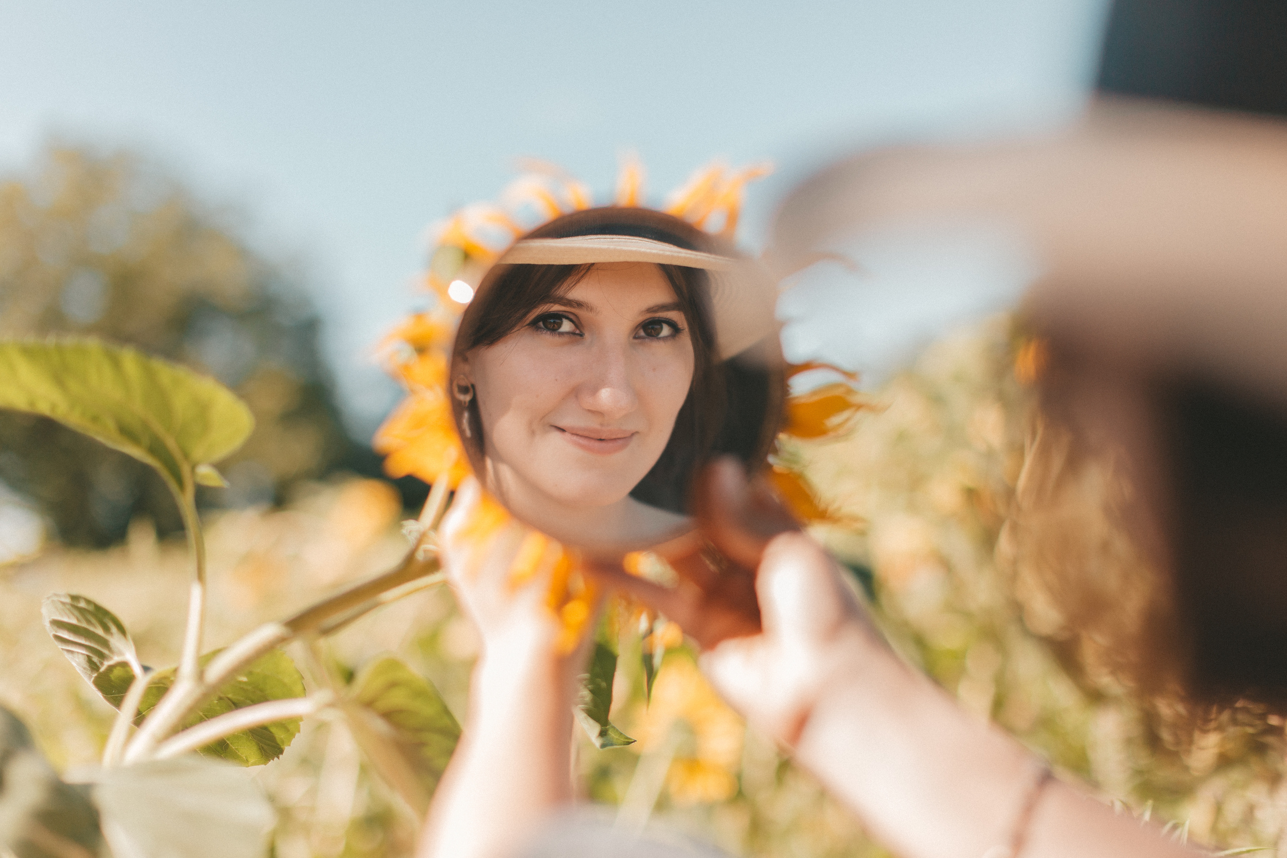 Fotoshooting mit Sonnenblumen. Maria Chistyakovа — Fotografin in Karlsruhe, Baden-Baden und Umgebung