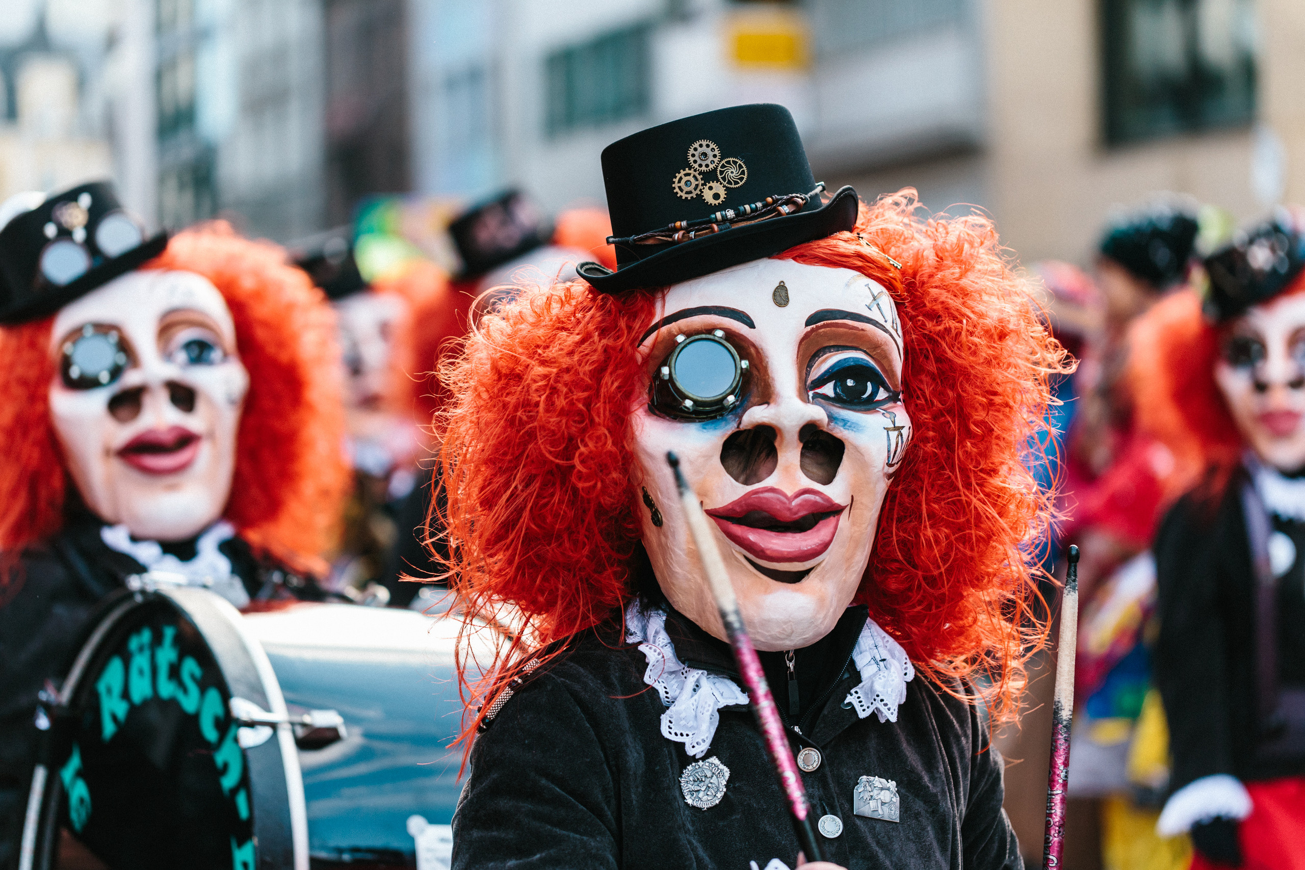 Карнавал в Базеле — Basler Fastnacht. Фотограф в Германии — Мария Чистякова