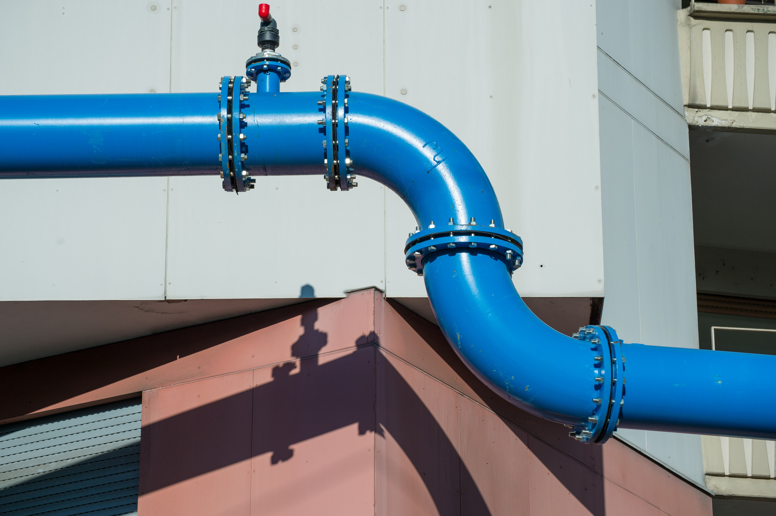 Синяя труба в Карлсруэ. Фотограф в Германии — Мария Чистякова