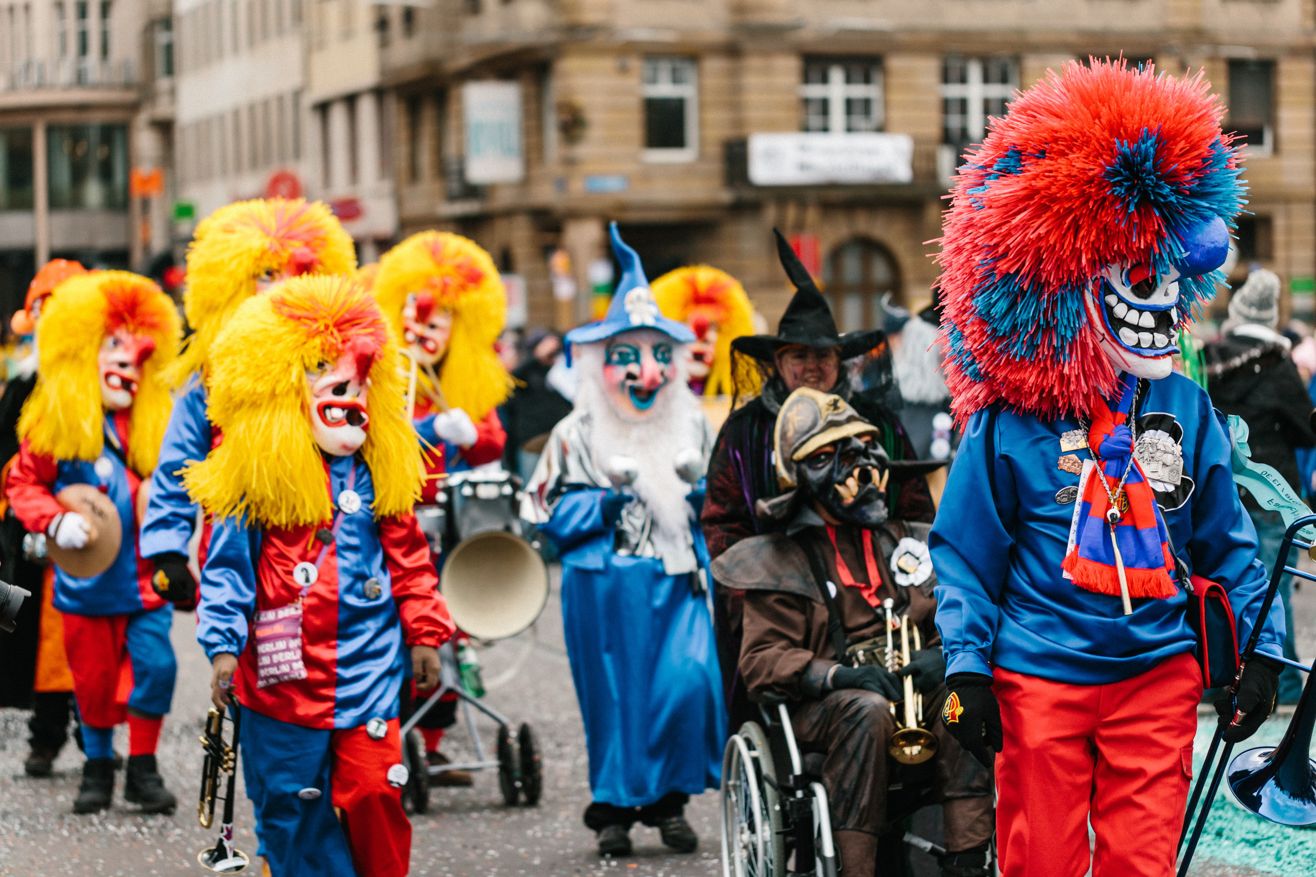 Карнавал в Базеле — Basler Fastnacht. Фотограф в Германии — Мария Чистякова