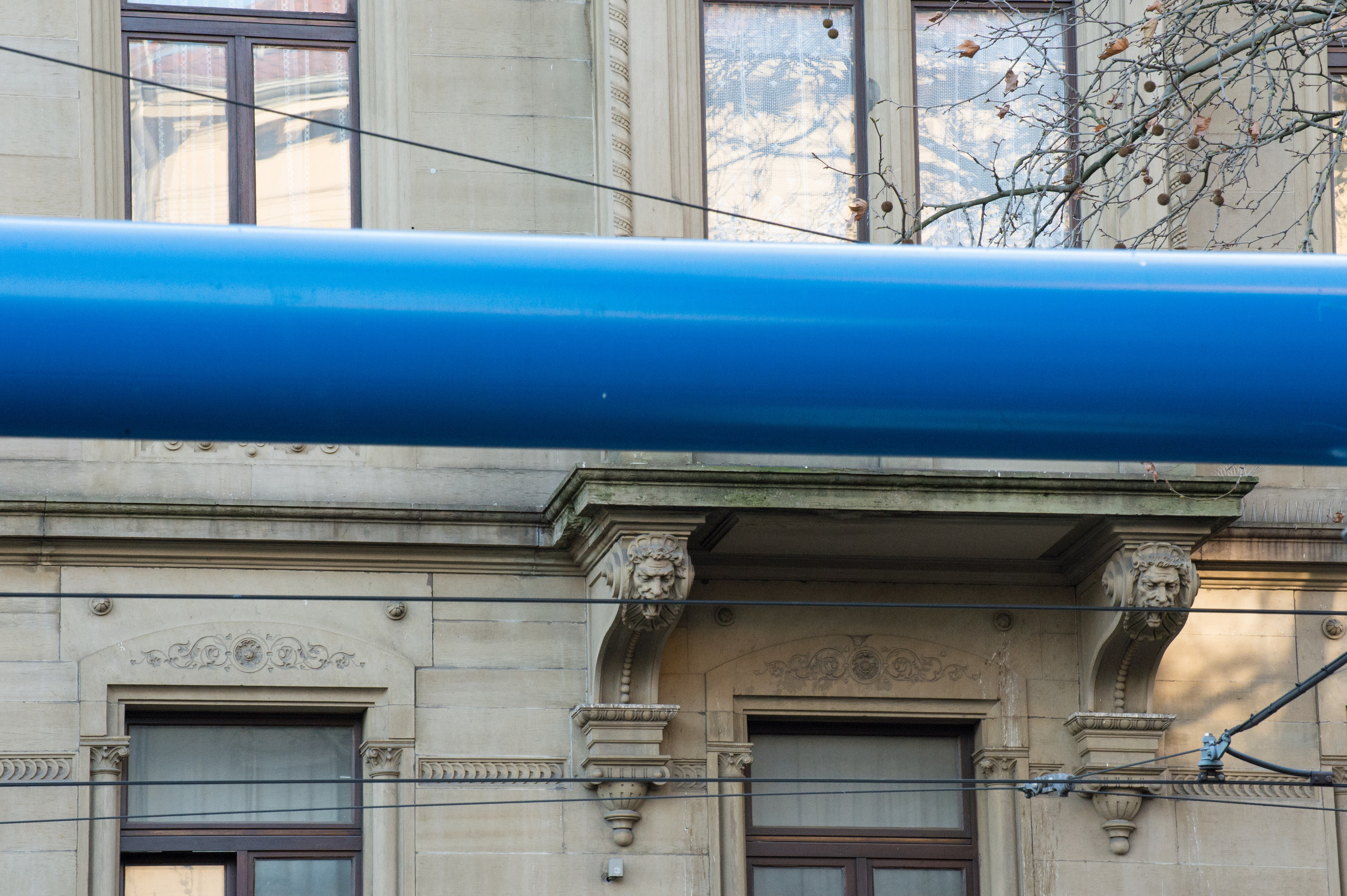 Синяя труба в Карлсруэ. Фотограф в Германии — Мария Чистякова