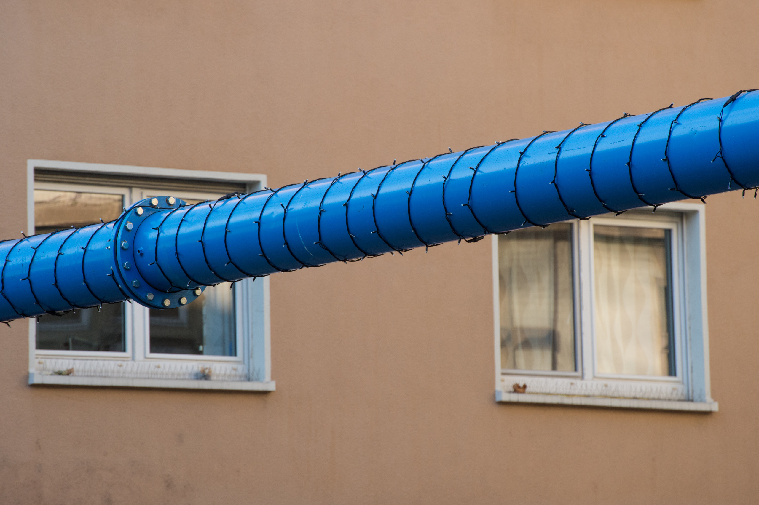 Синяя труба в Карлсруэ. Фотограф в Германии — Мария Чистякова