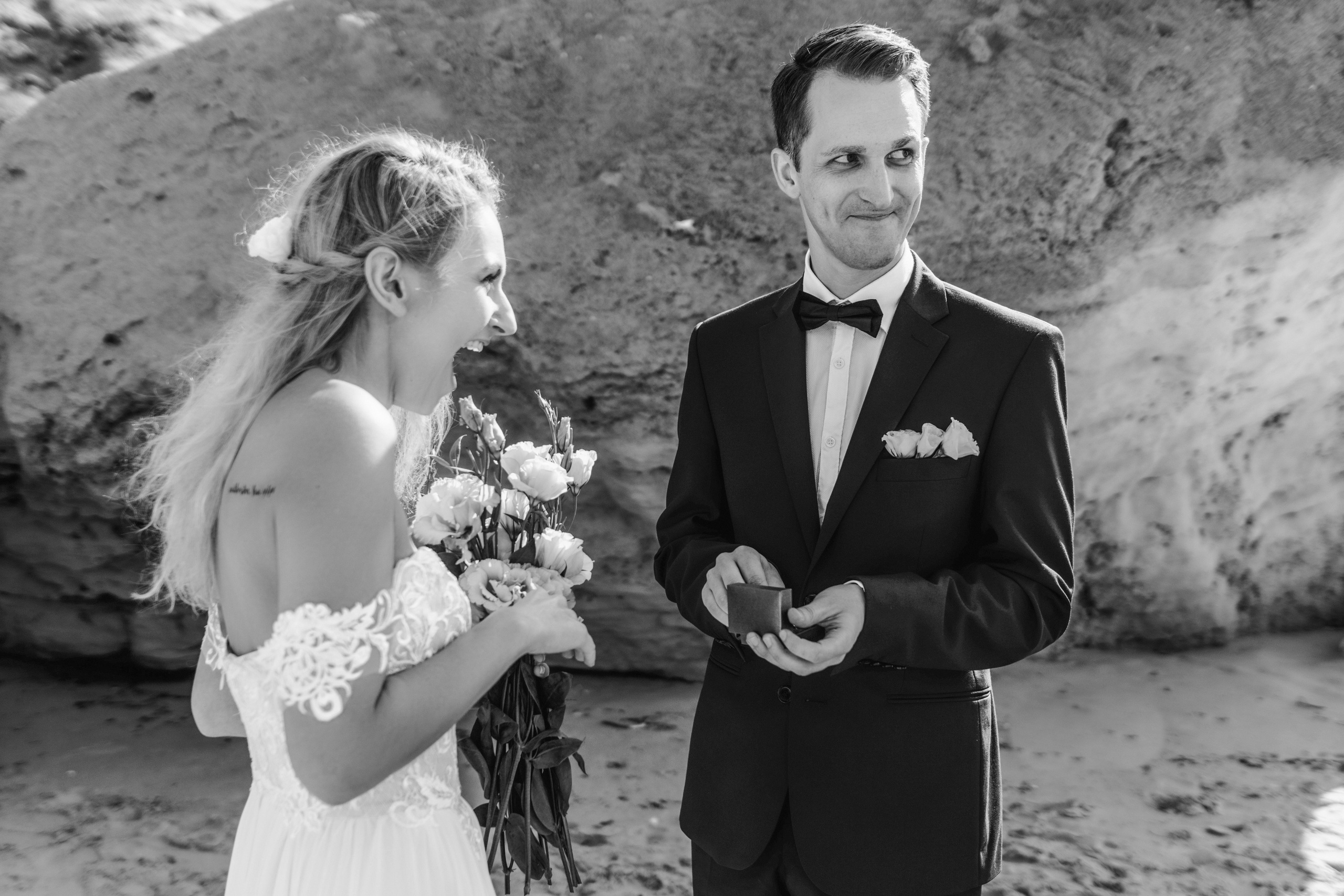 Церемония на пляже, Нерихус и Эгле. Фотограф в Португалии Полина Готовая